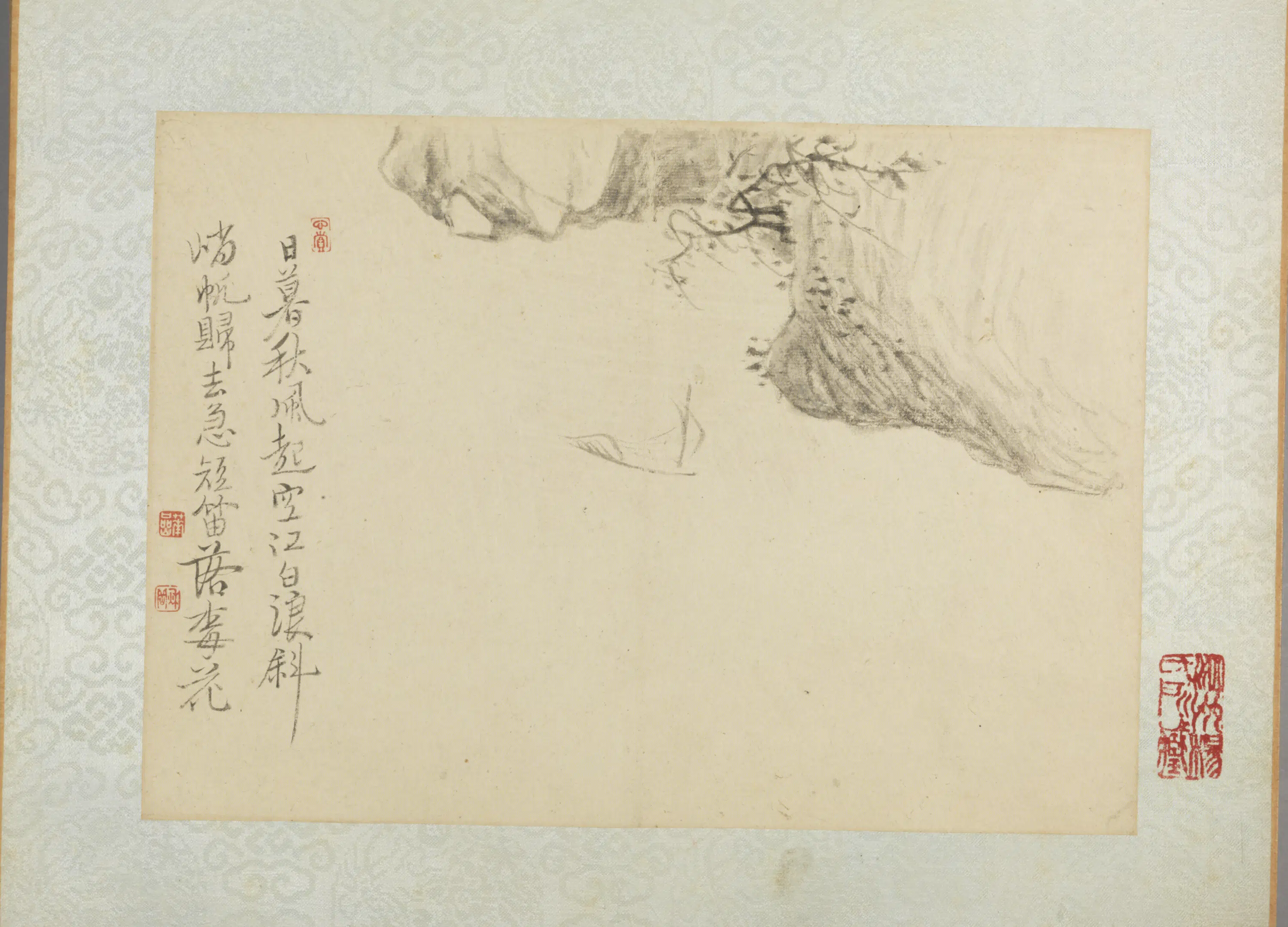 清代【华喦】《山水册(12开)》 第11张 清代【华喦】《山水册(12开)》 第11张