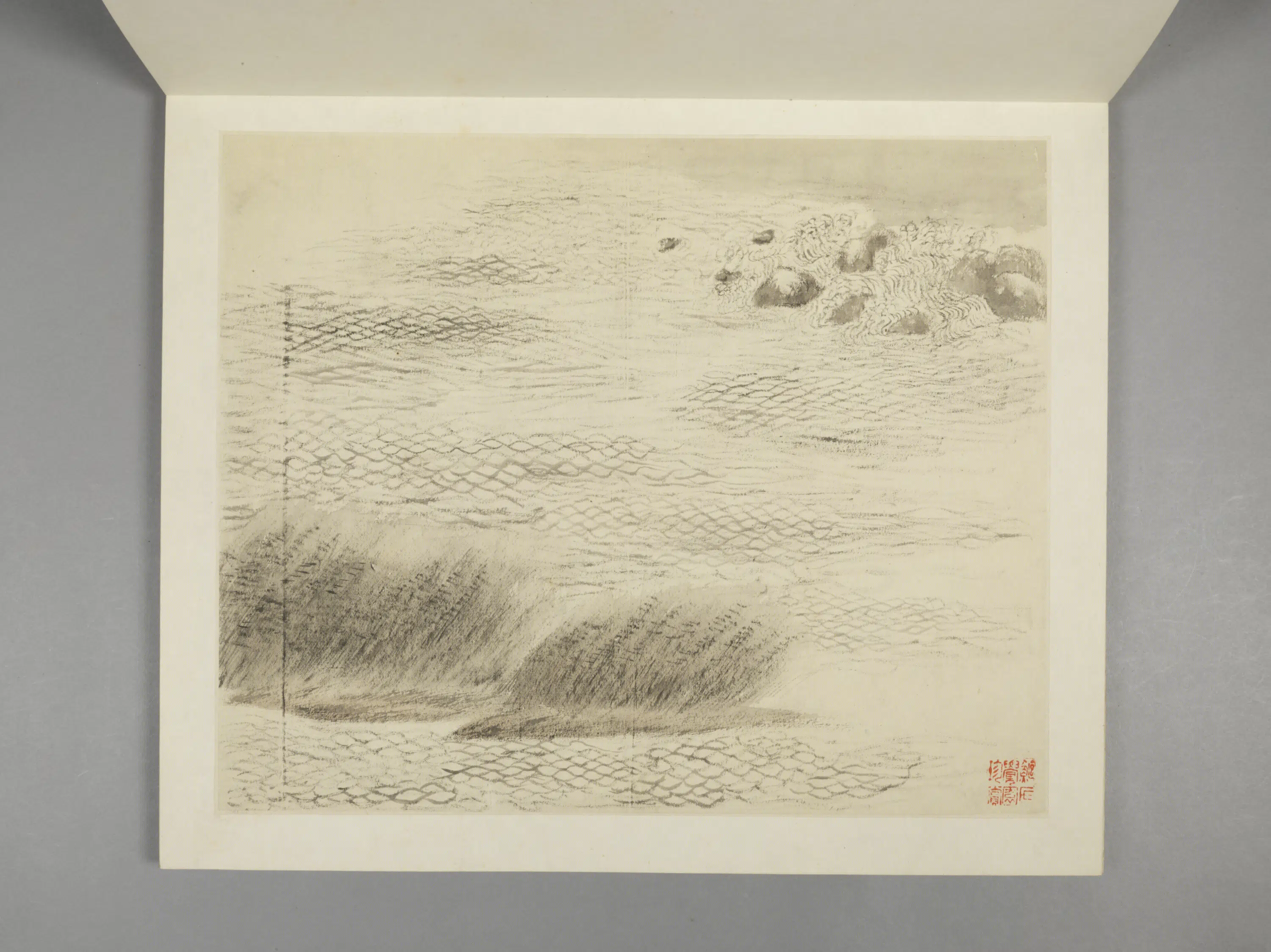 清代【张宗苍】《与张冾山水合绘册(9开)》 第9张 清代【张宗苍】《与张冾山水合绘册(9开)》 第9张
