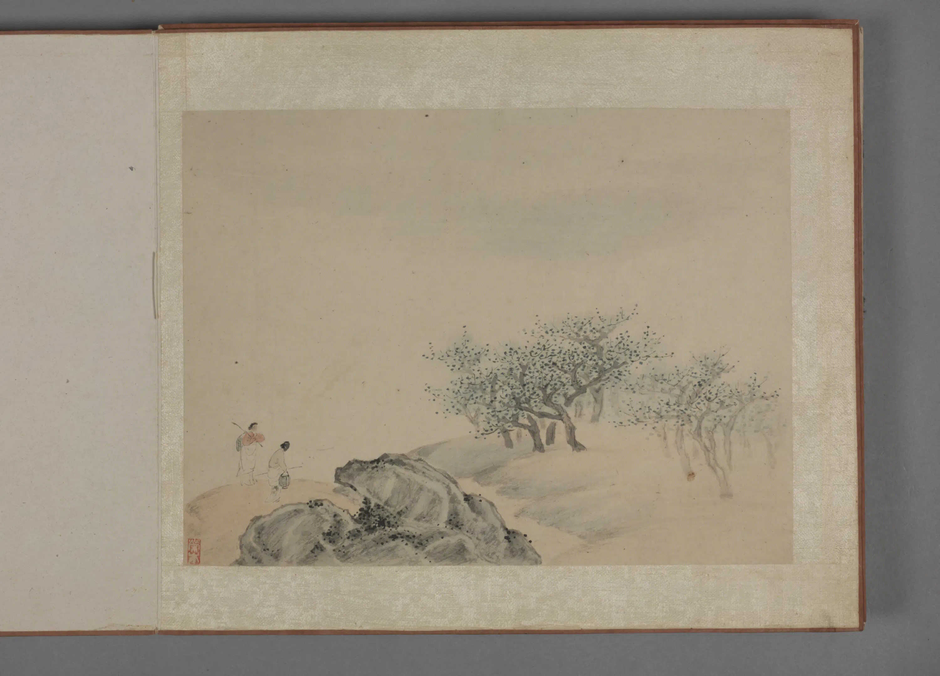 清代【叶欣】《山水册（10开）》 第3张