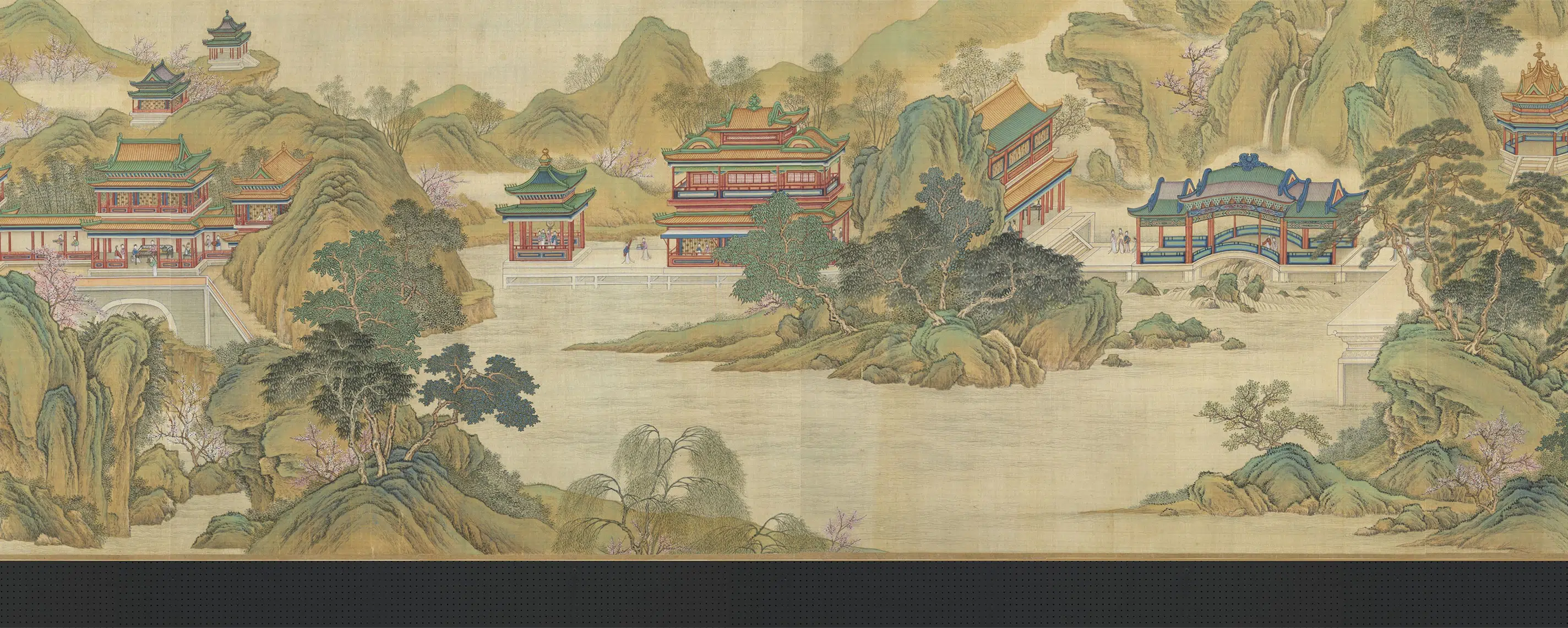 清代【周鲲】《院本汉宫春晓图》 第19张