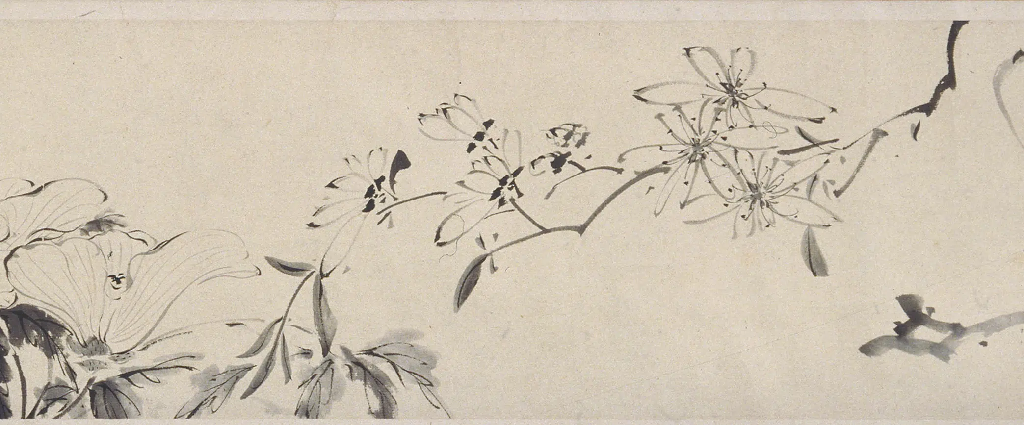清代【高凤翰】《山水花卉图卷》 第4张