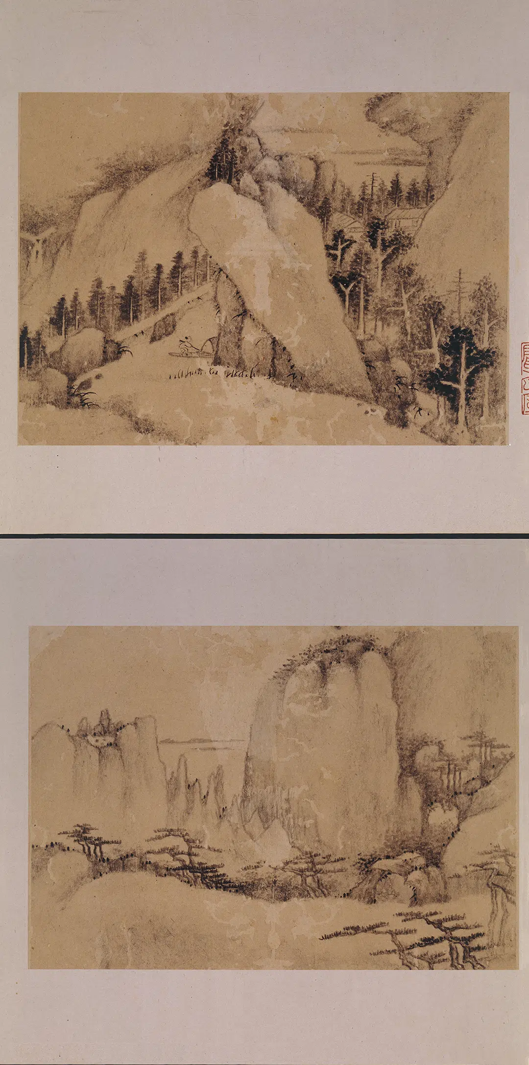 清代【石庄】《山水册》 第1张