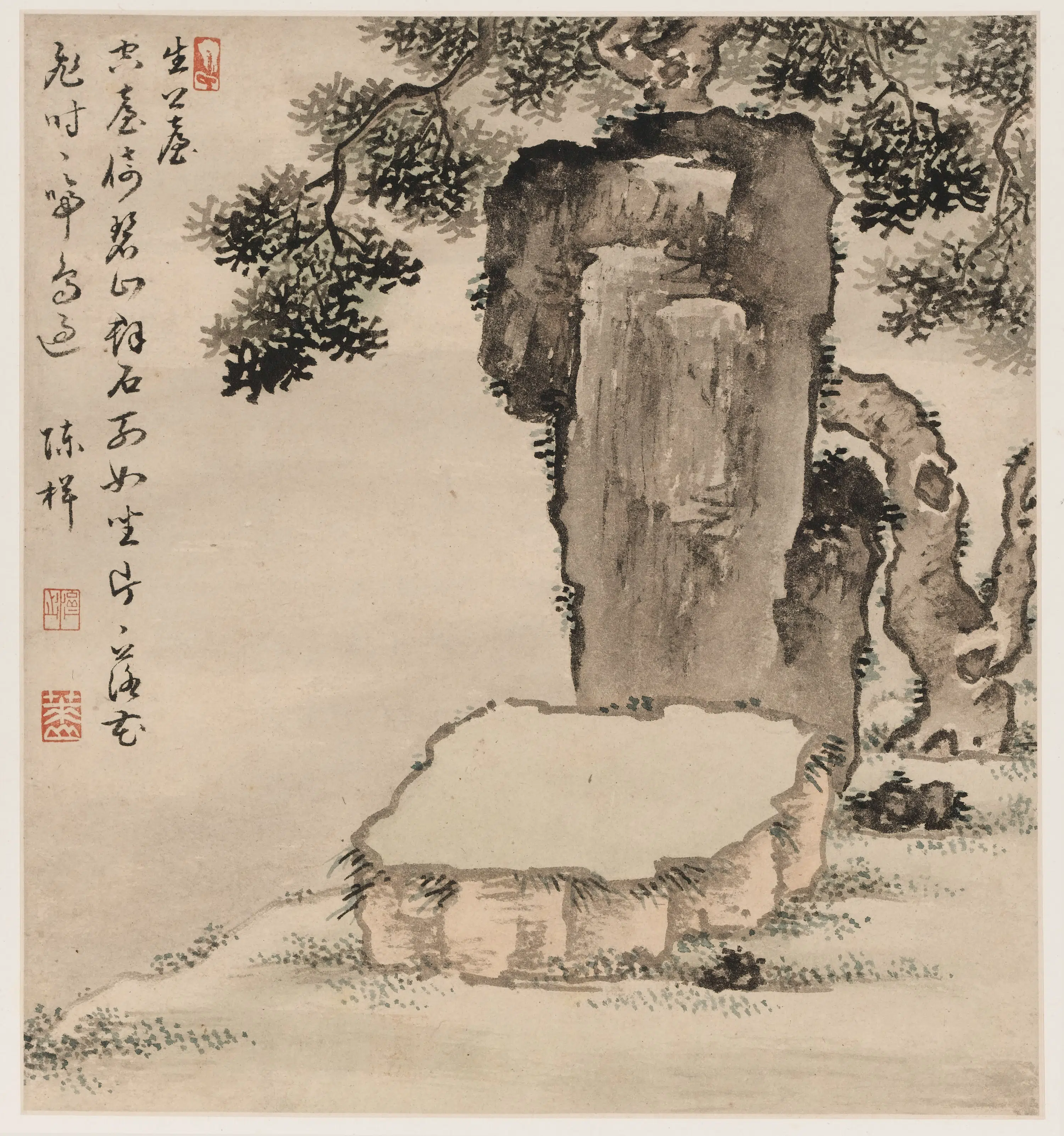 明朝【陈楫】《虎阜十二景图册》