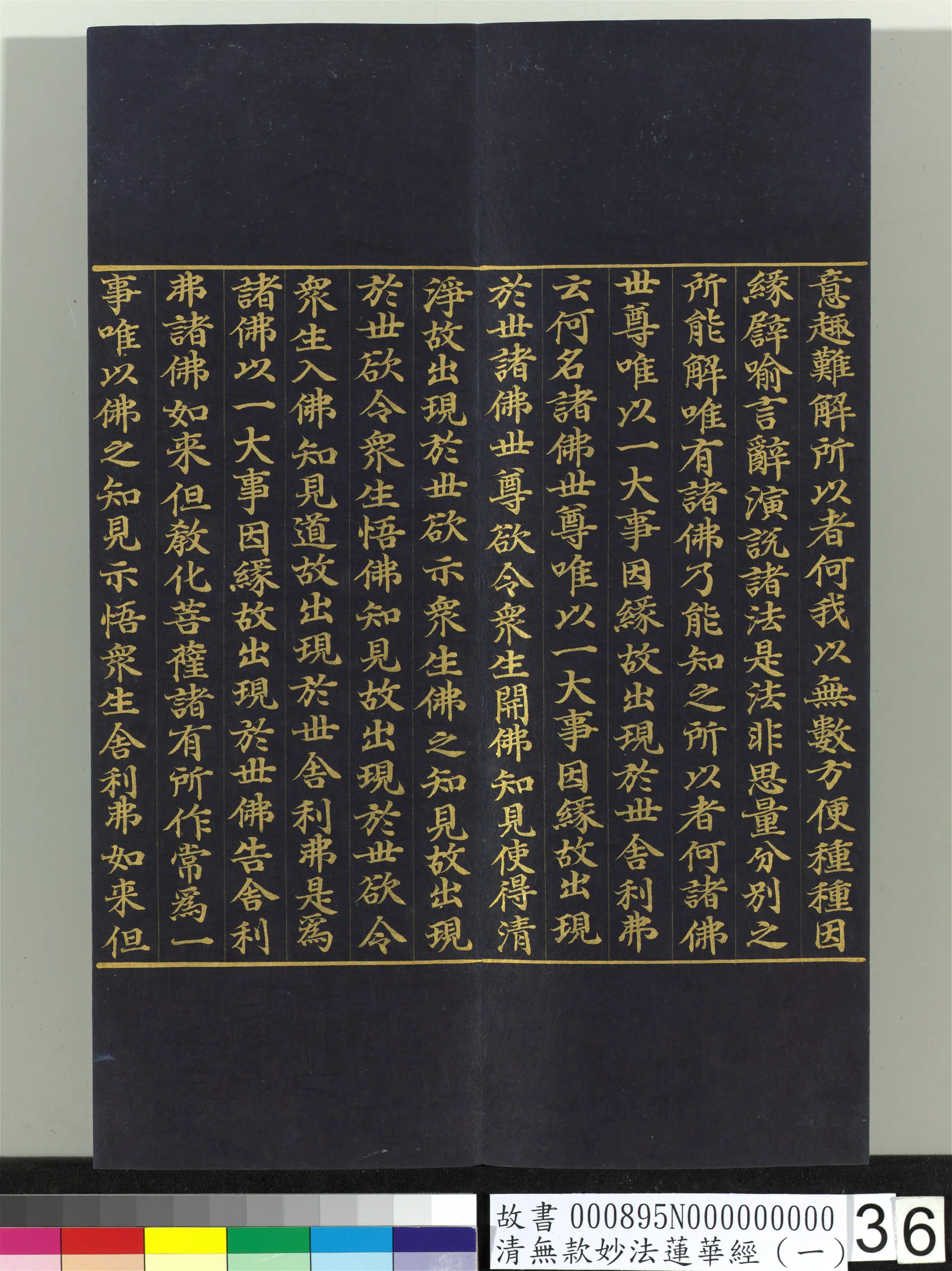 《无款妙法莲华经（一）册》 第29张