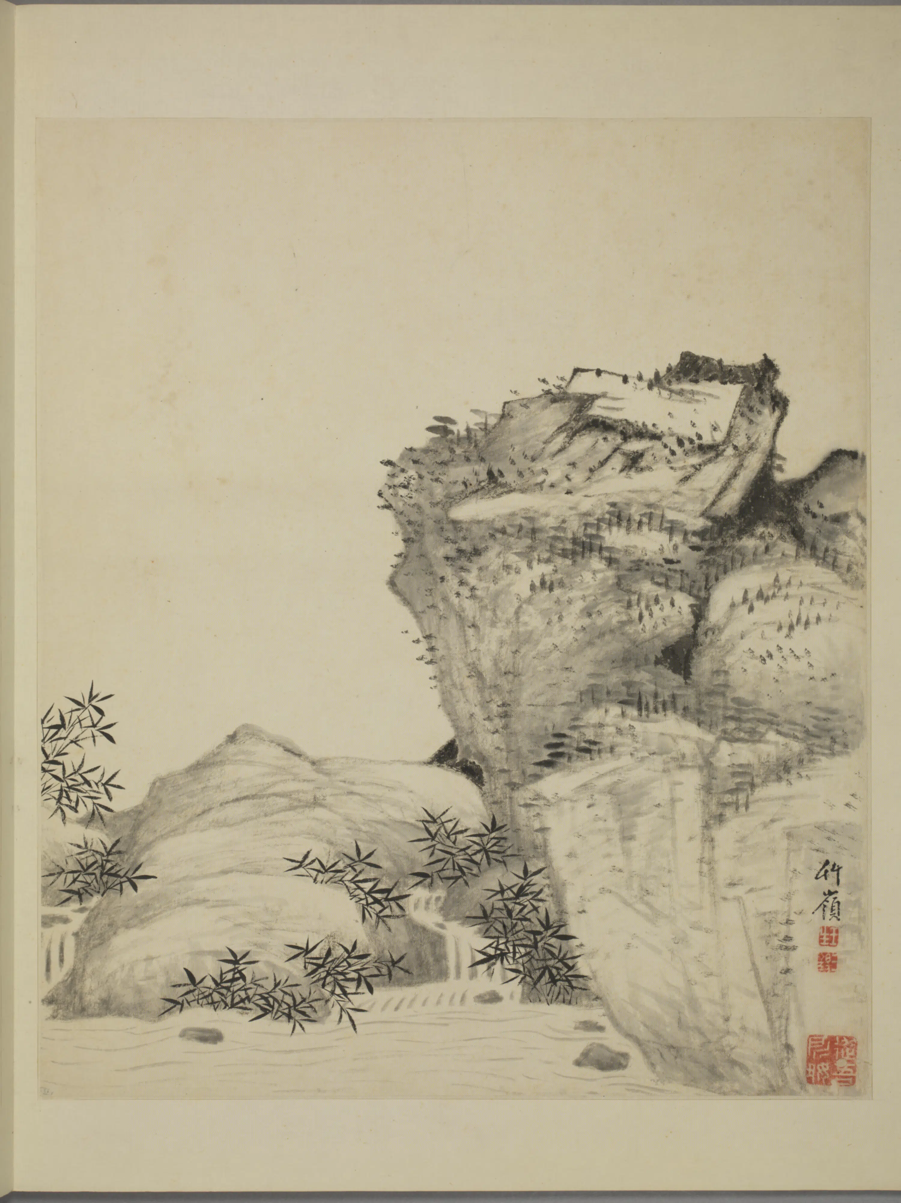 清代【王三锡】《山水册》 第7张 清代【王三锡】《山水册》 第7张