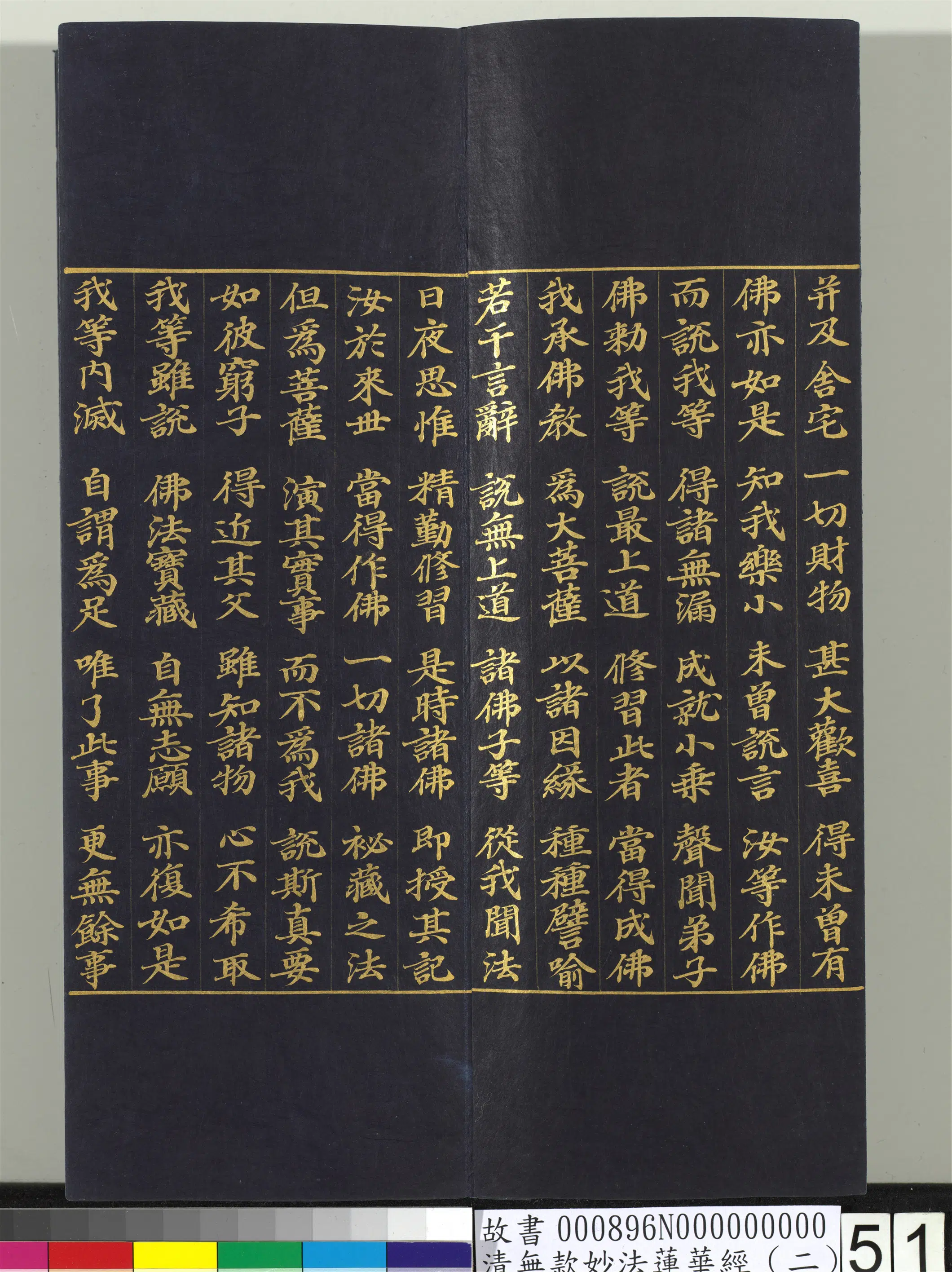 《无款妙法莲华经（二）册》 第46张