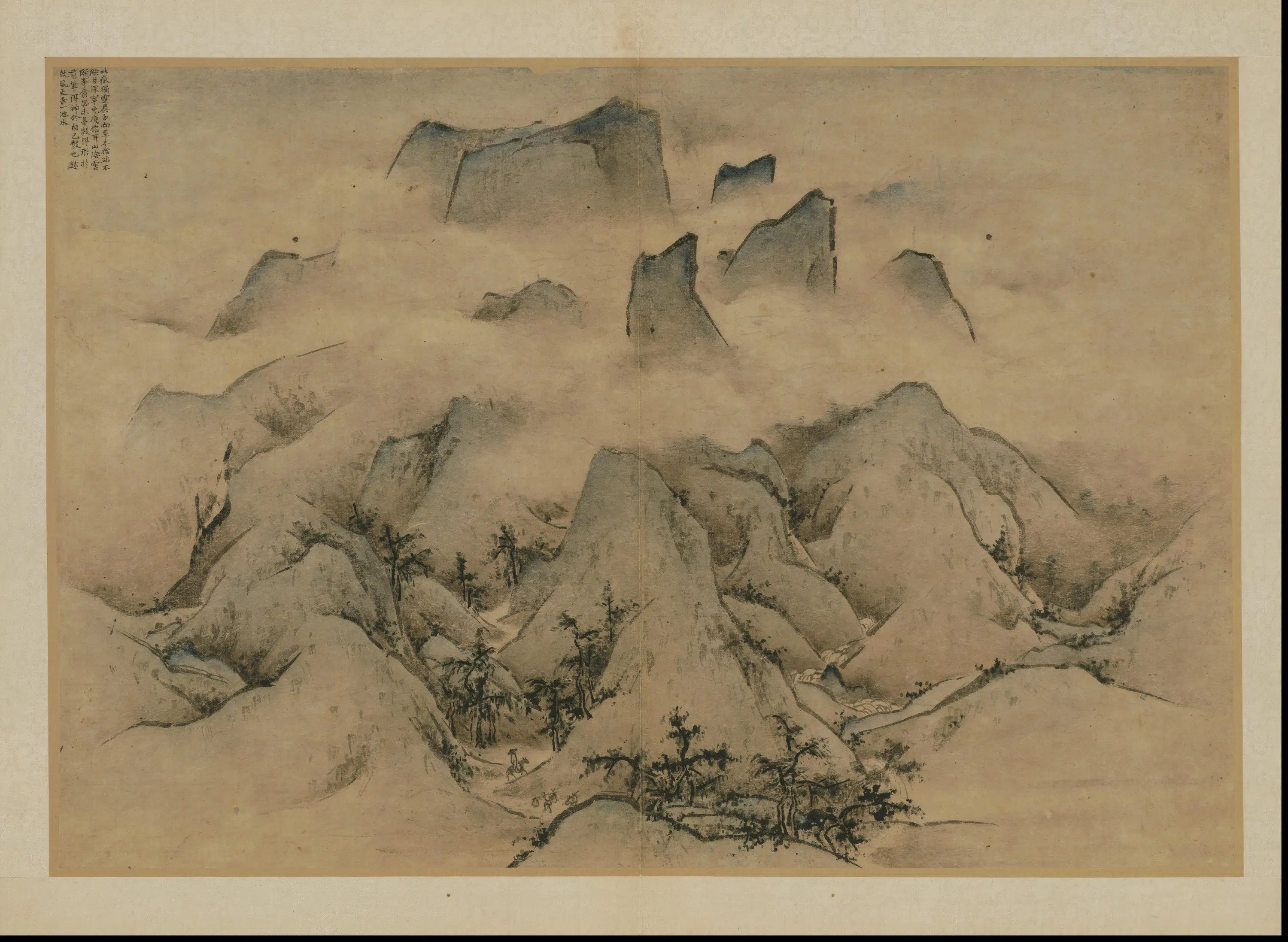 明朝【王履】《华山图册-1》