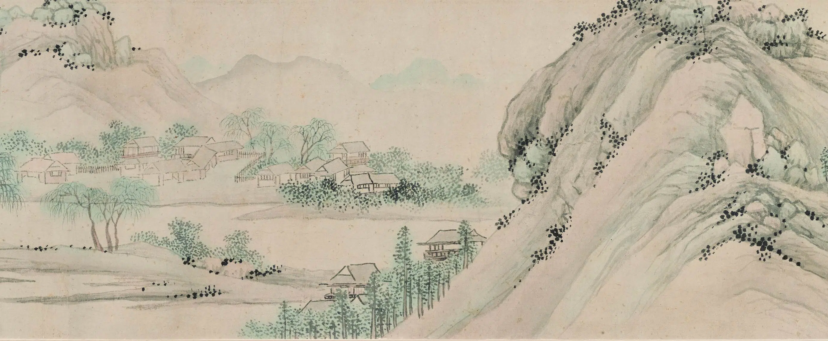 明朝【沈周】《西山图卷》 第6张