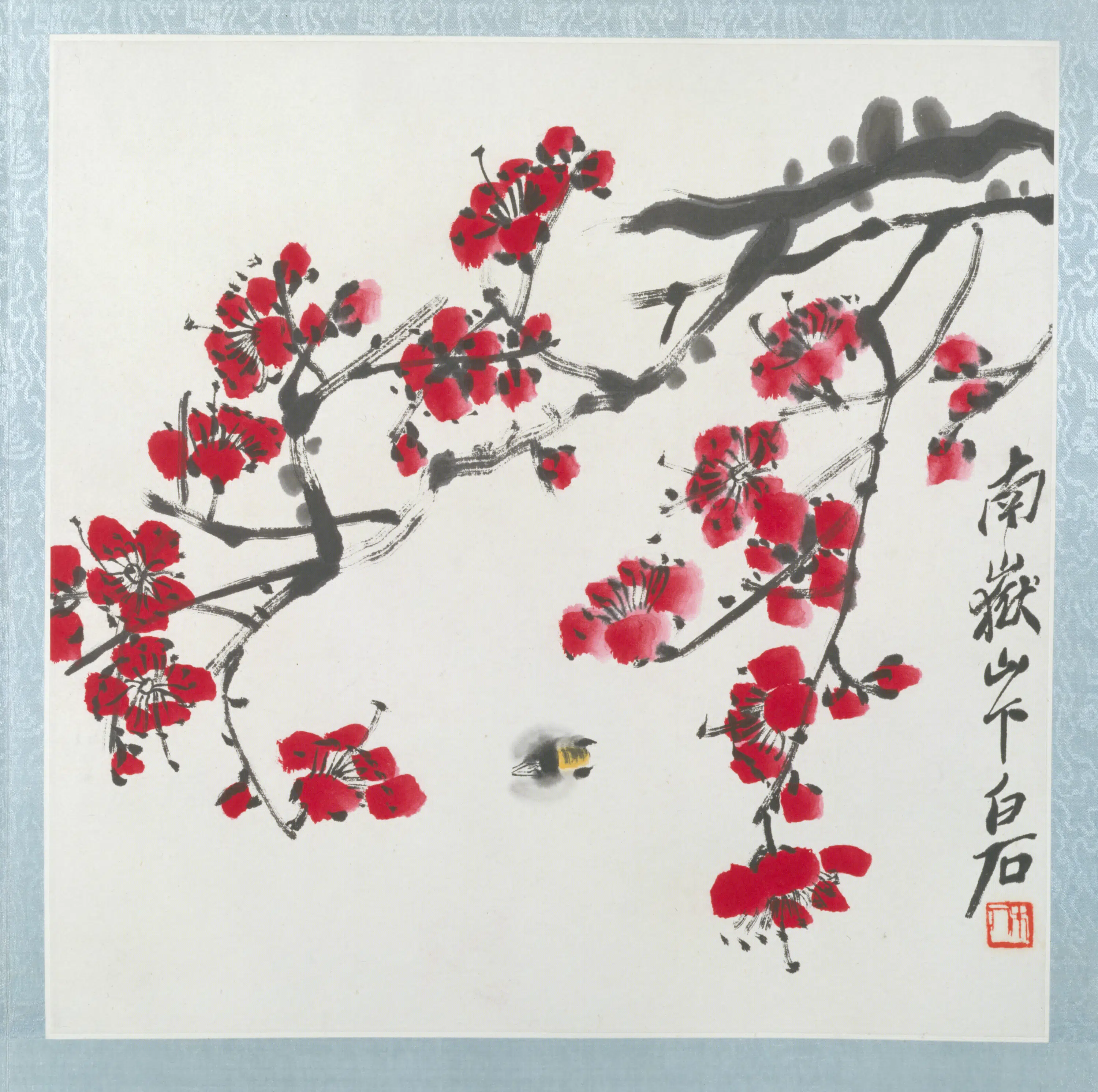 近现代【齐白石】《花卉昆虫图册》 第2张 近现代【齐白石】《花卉昆虫图册》 第2张