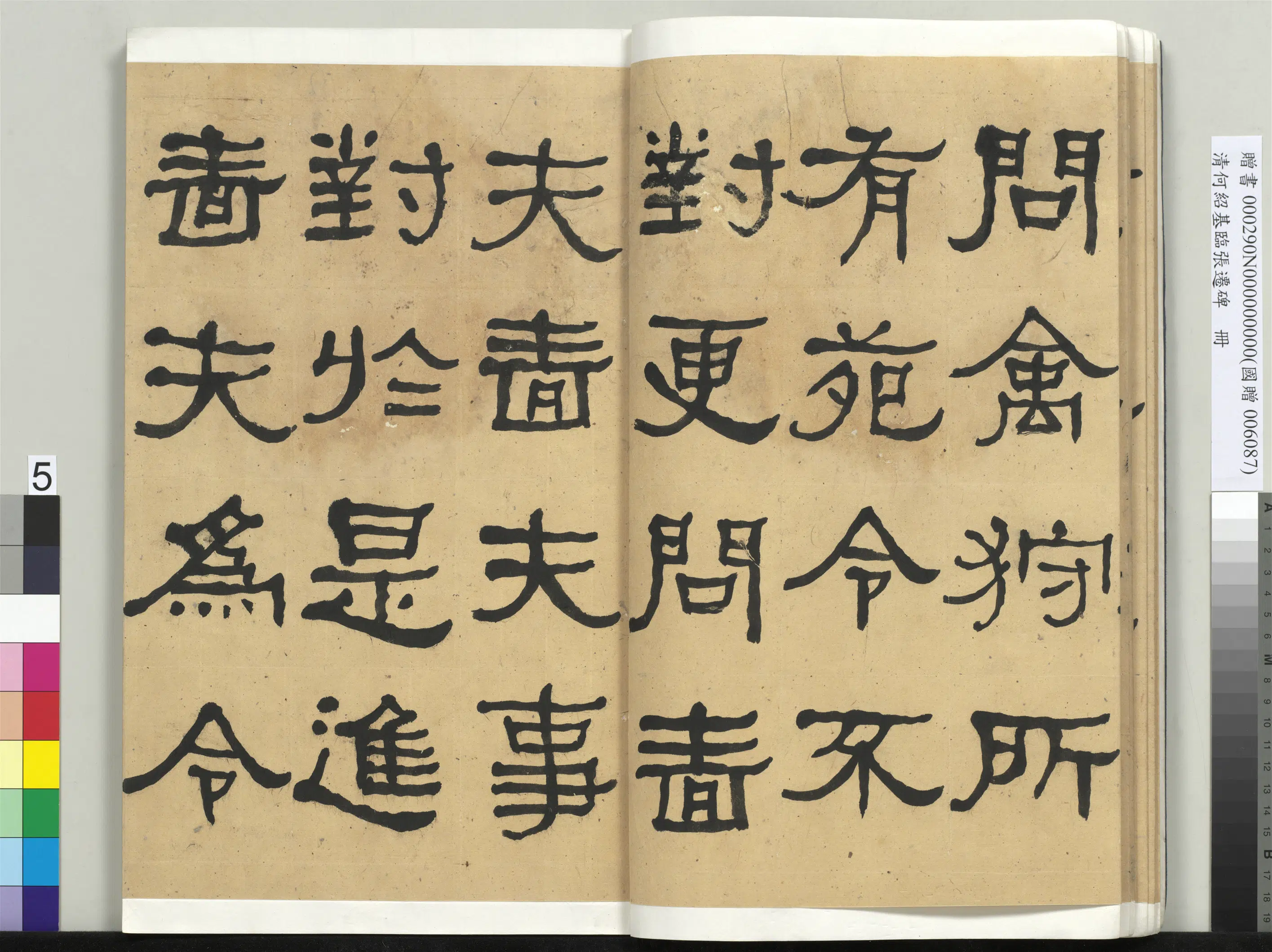 清代【何绍基】《临张迁碑册-2》 第5张