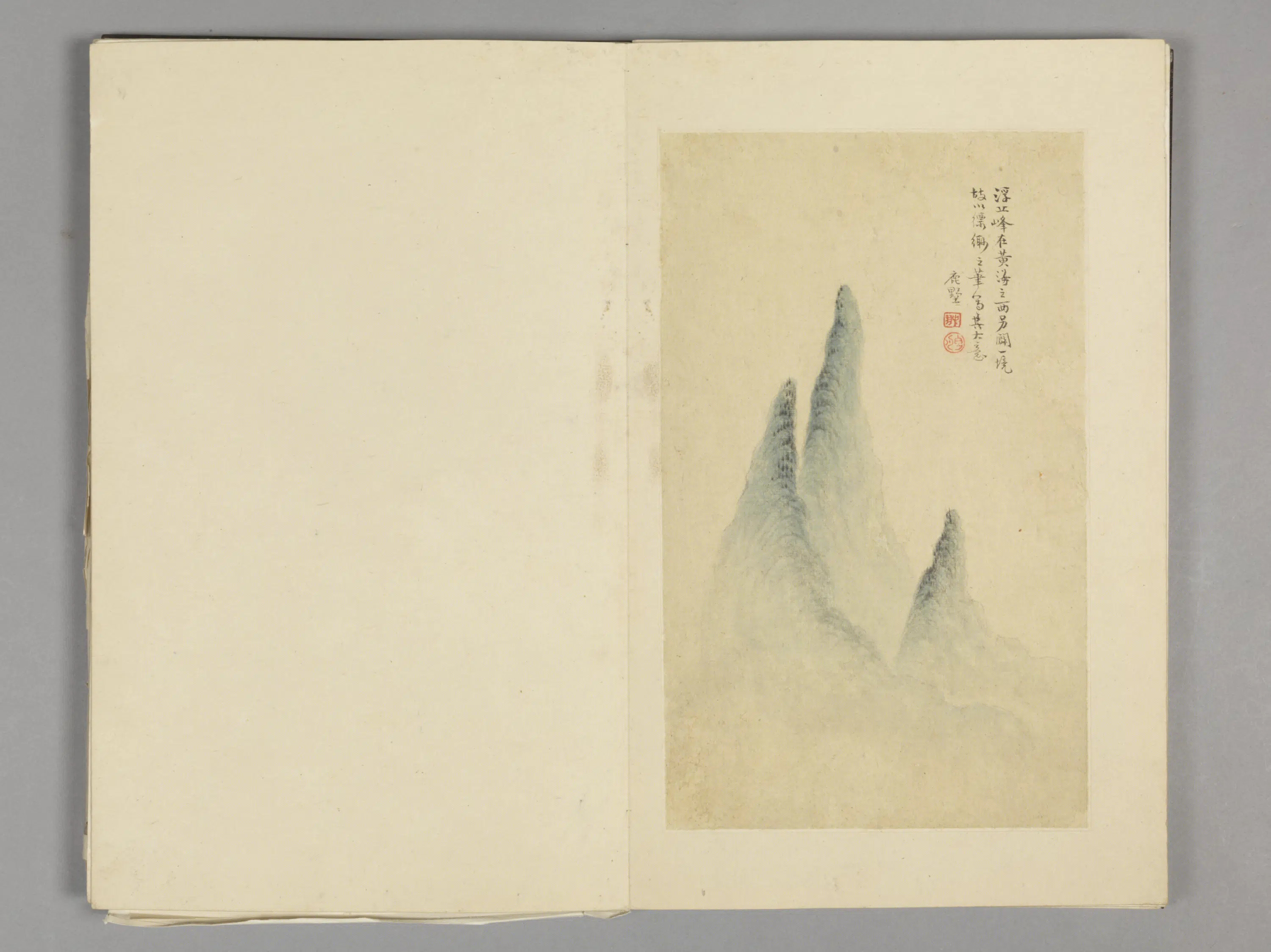 清代【梅翀】《山水图册》 第5张 清代【梅翀】《山水图册》 第5张