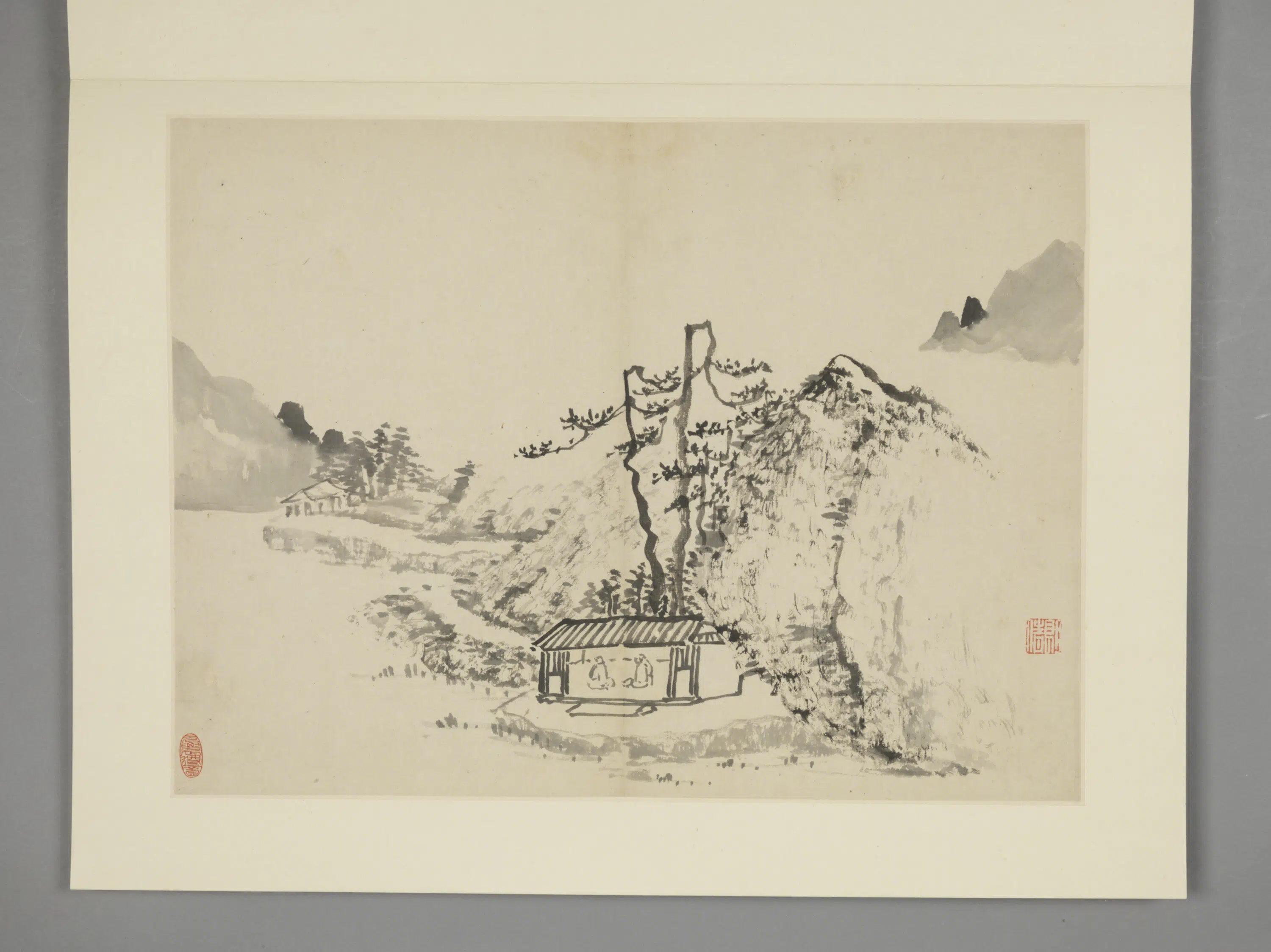 清代【沈颢】《山水册》 第7张
