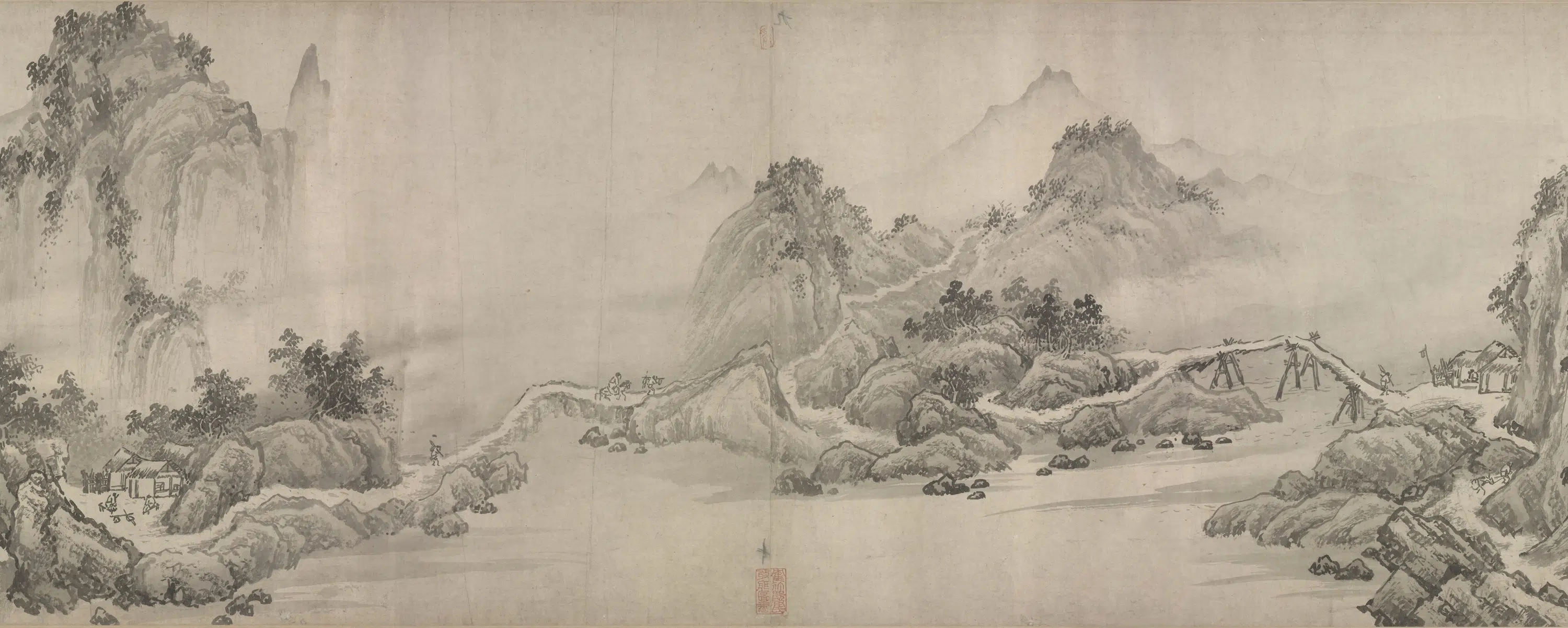 南宋【赵芾】《江山万里图卷》 第8张