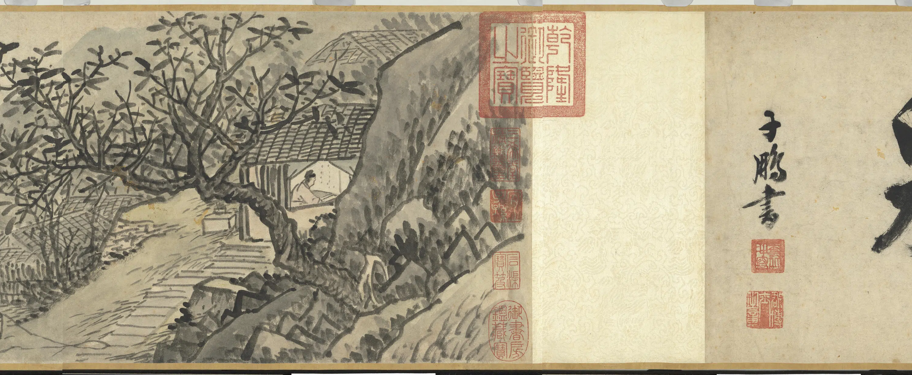明朝【邹衡】《绿香泉图卷》 第6张 明朝【邹衡】《绿香泉图卷》 第6张