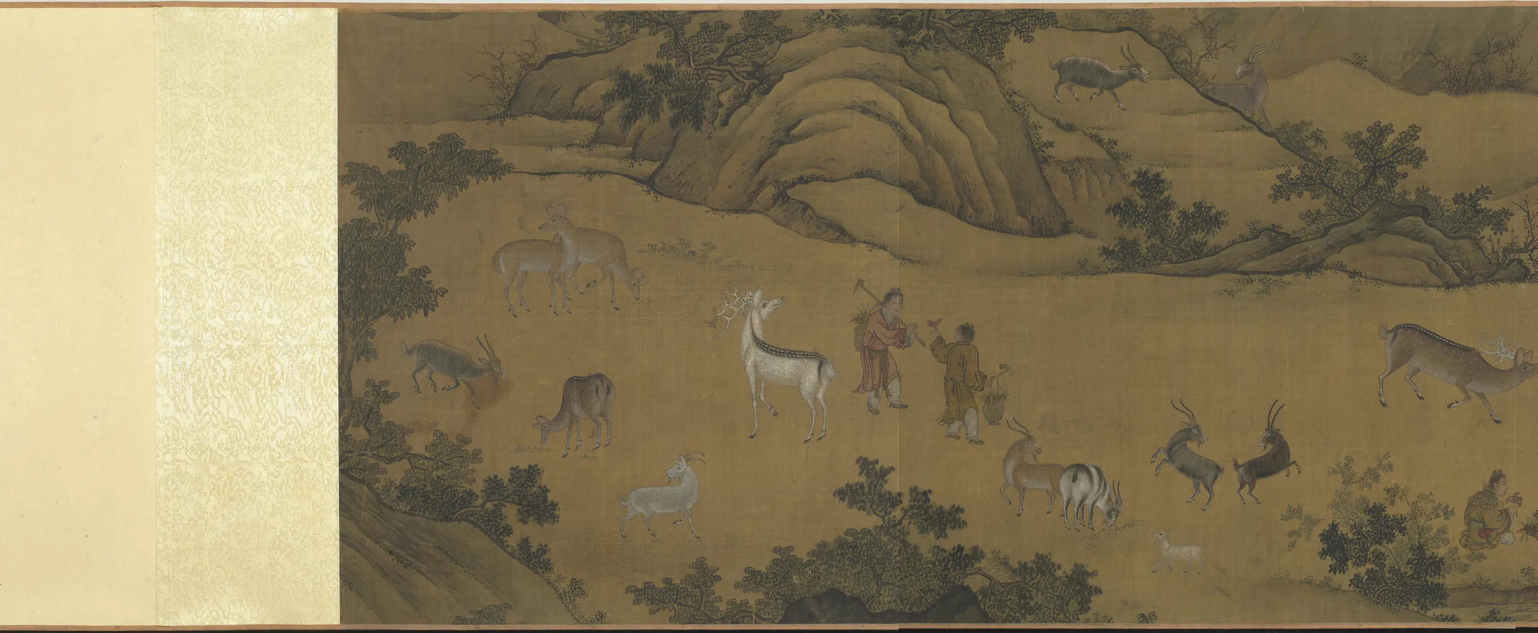 明朝《明人百禄图卷》