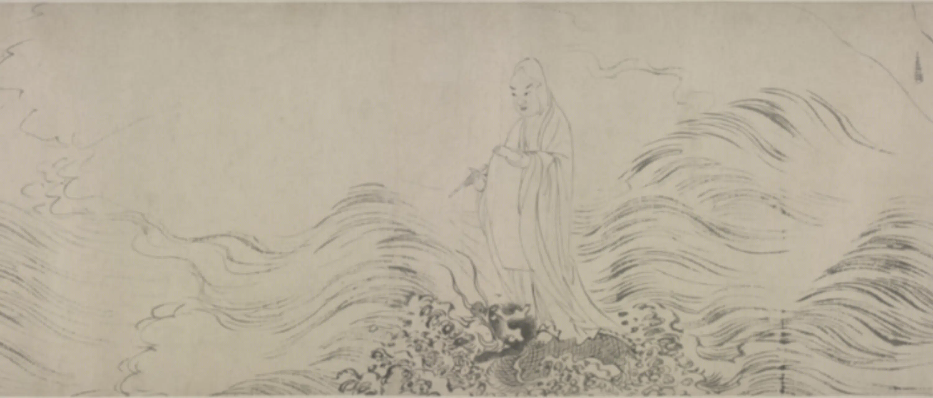 明朝【李士达】《罗汉图卷》 第8张