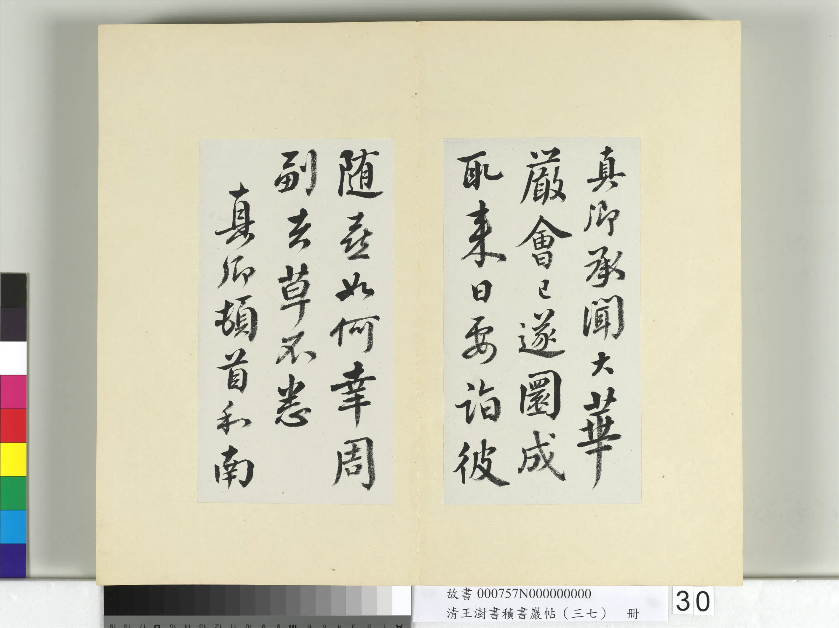 清代【王澍】《书积书岩帖（三十七）册》 第30张