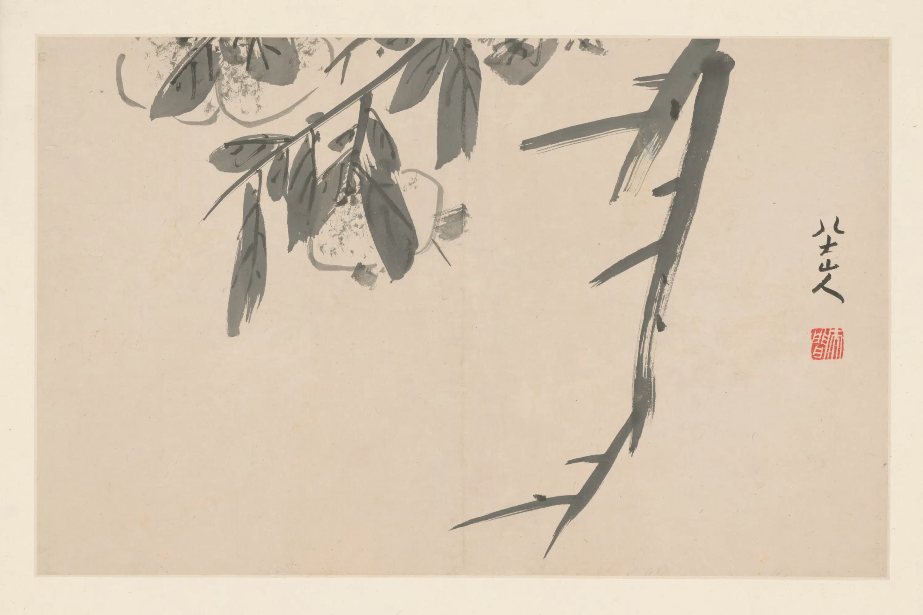 清代【朱耷】《杂画册（6开）》 第3张