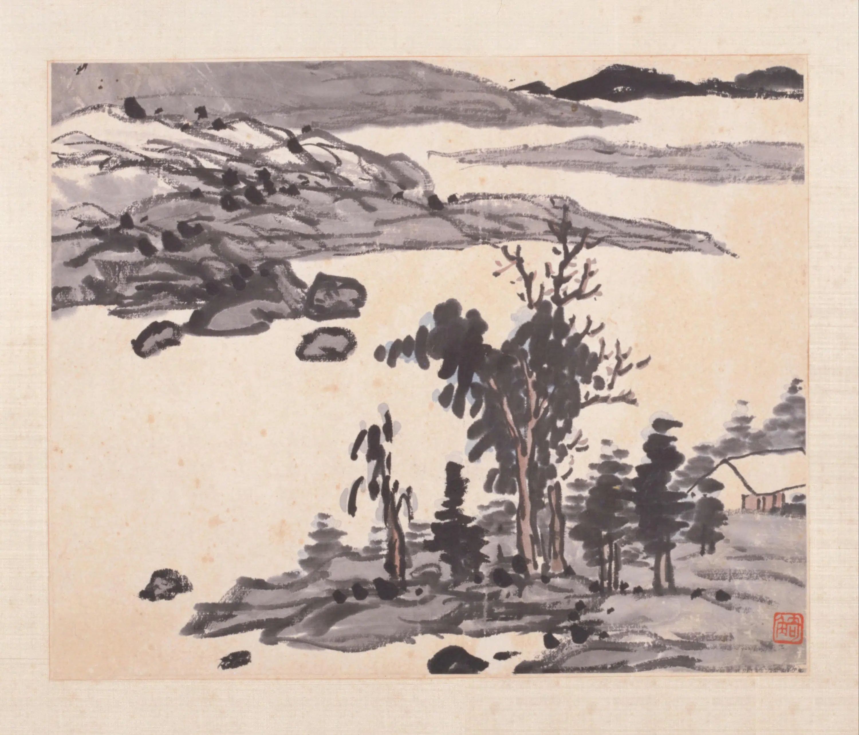 近现代【陈师曾】《山水图册》 第2张