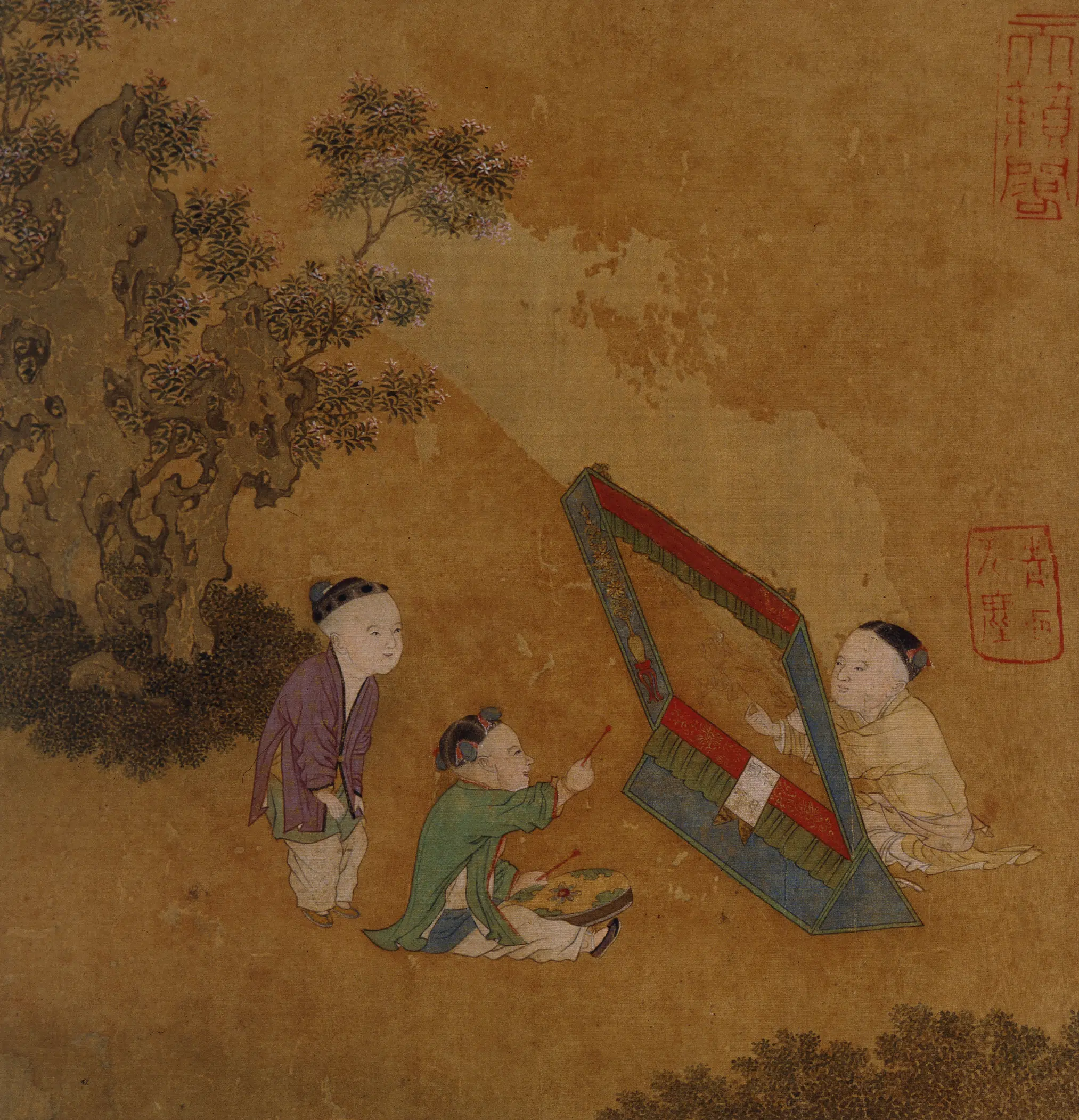 明朝【仇英】《临宋人画册》