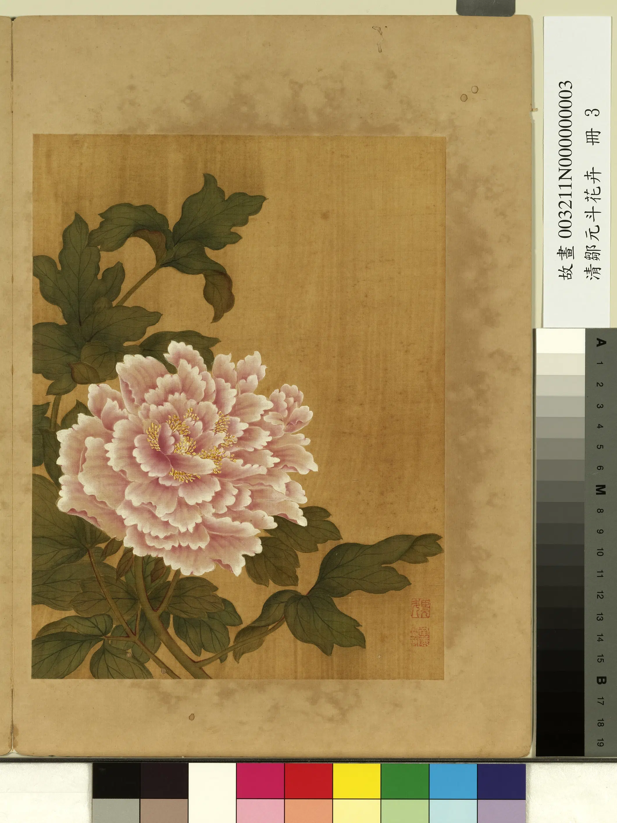 清代【邹元斗】《花卉册》 第6张