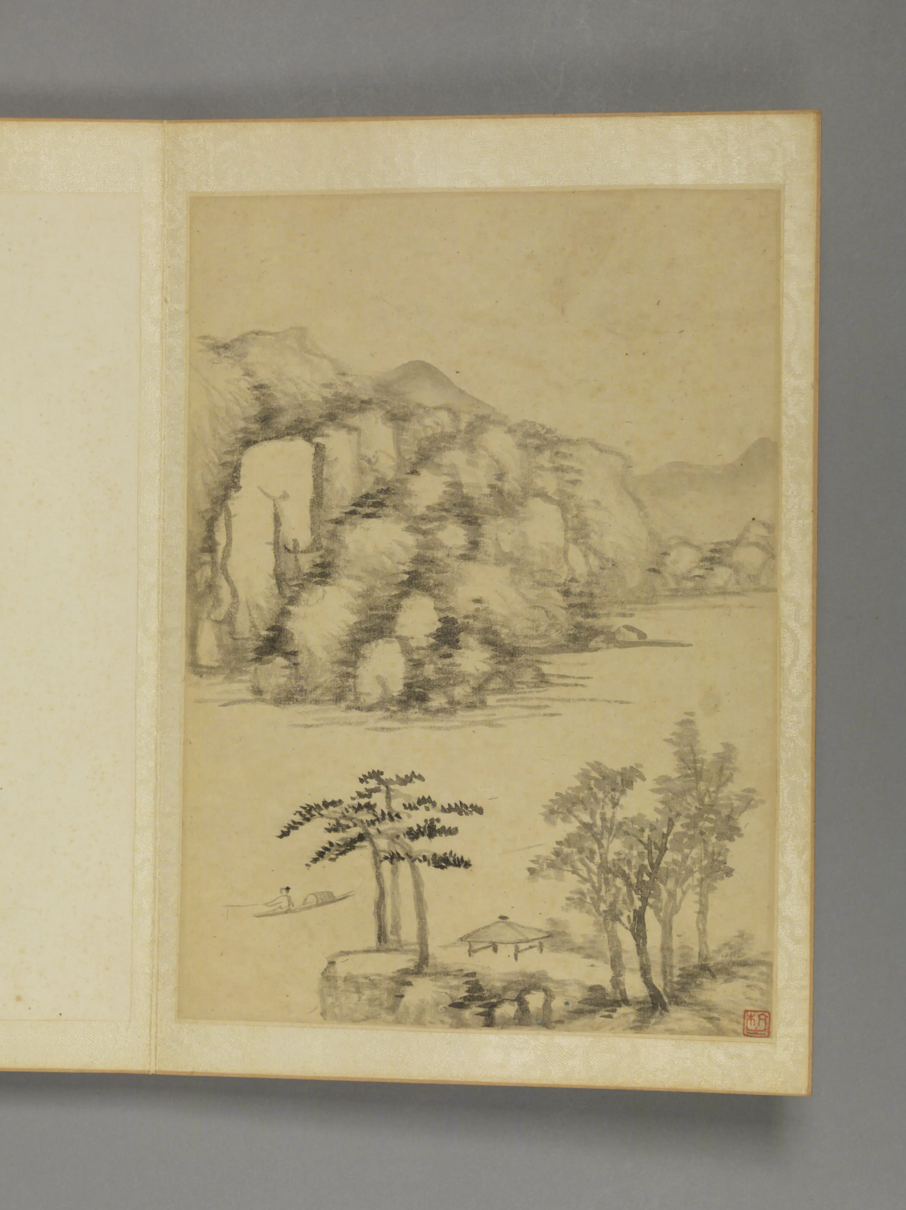 明朝【李杭之】《山水册》