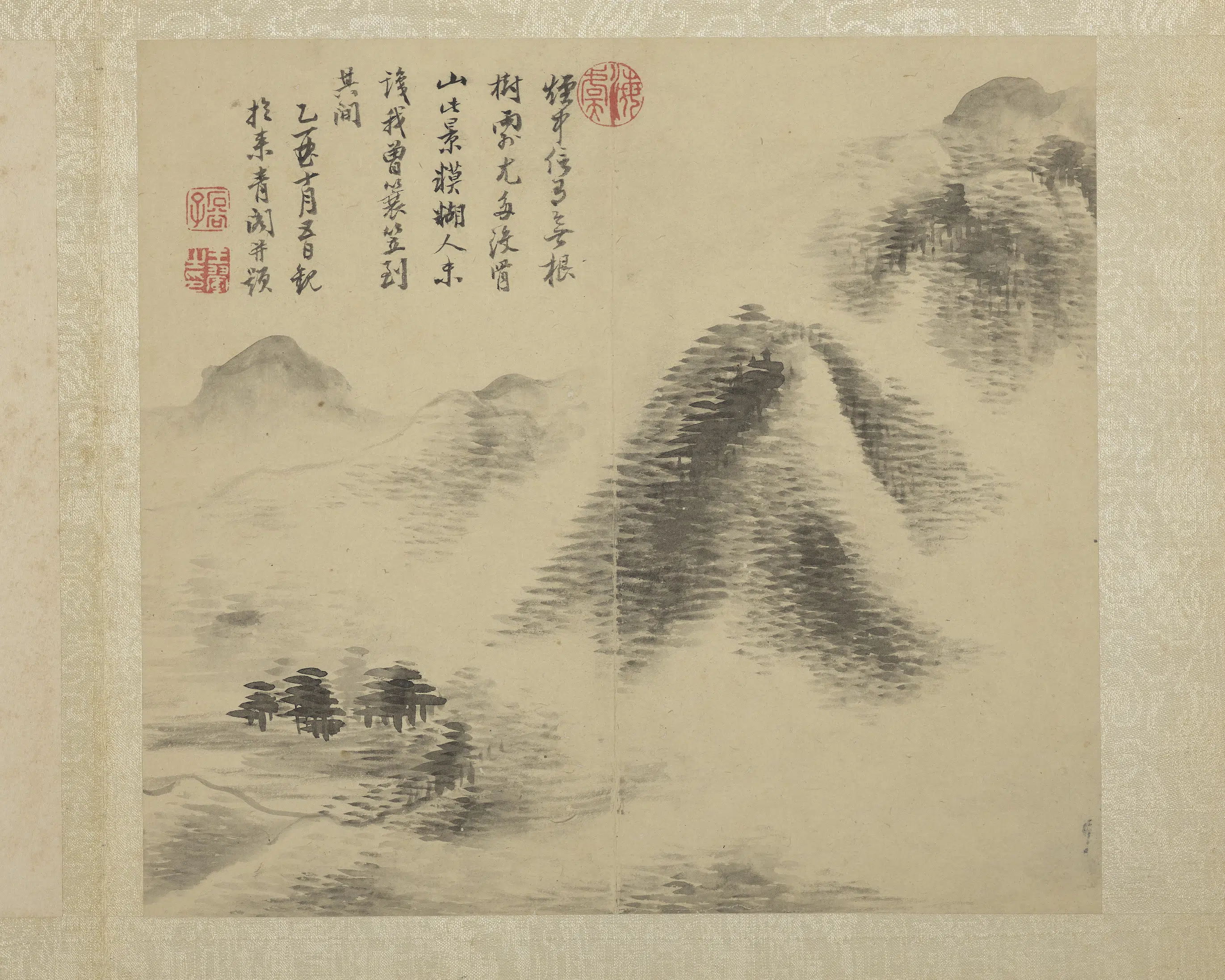 清代【恽寿平】《画山水册-3》 第7张
