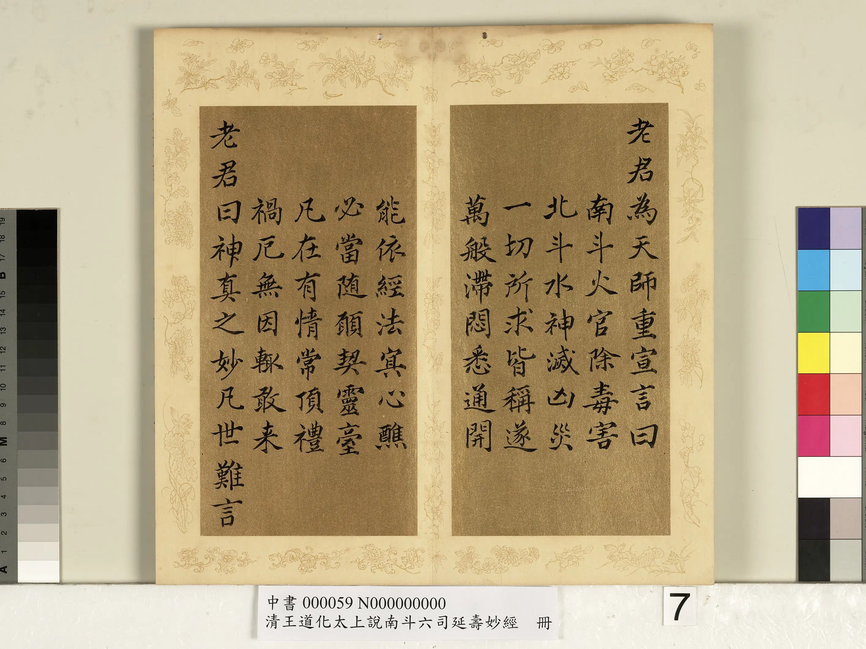 清代【王道化】《太上说南斗六司延寿度人妙经册图》 第12张
