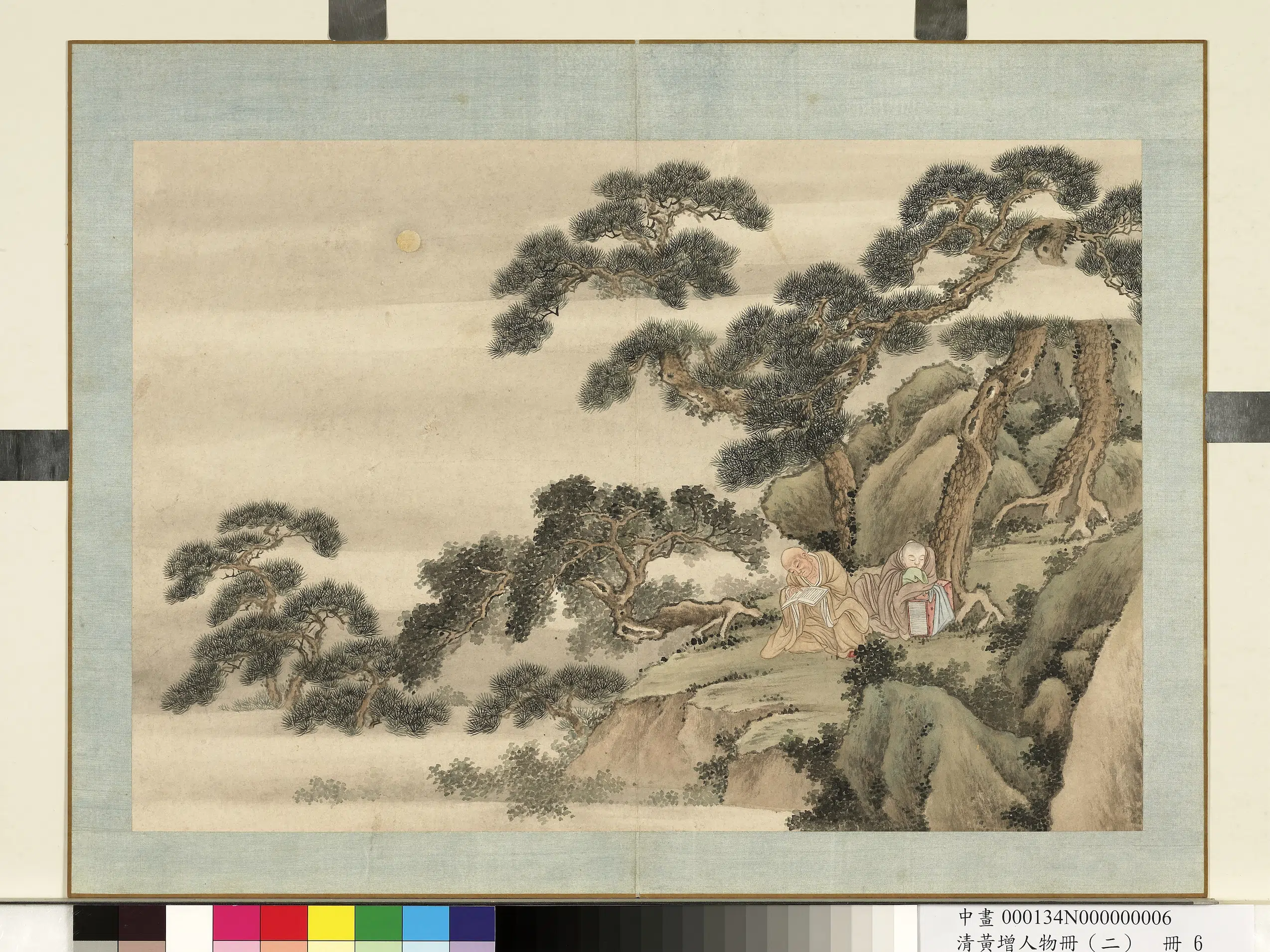 清代【黄增】《人物(二)册》 第8张 清代【黄增】《人物(二)册》 第8张
