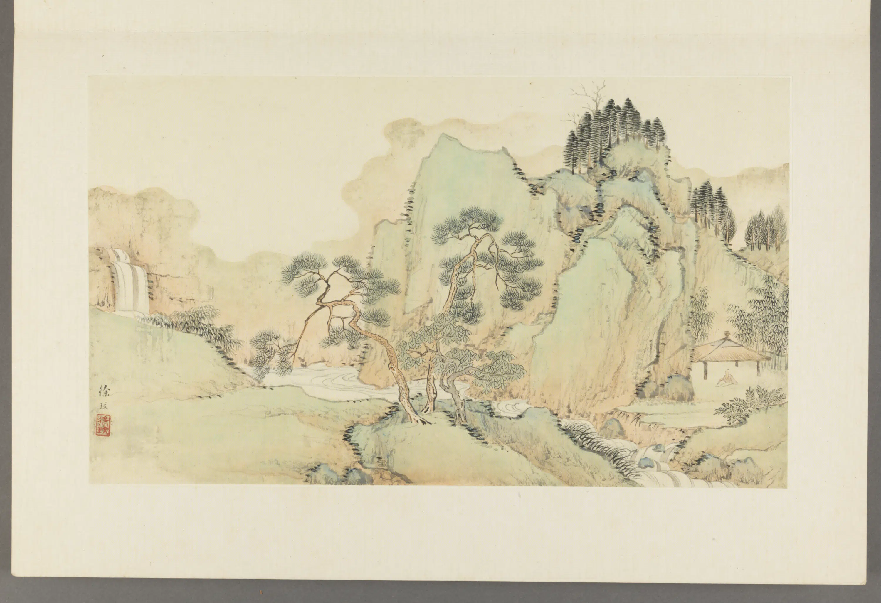 清代【徐玫】《山水册页》