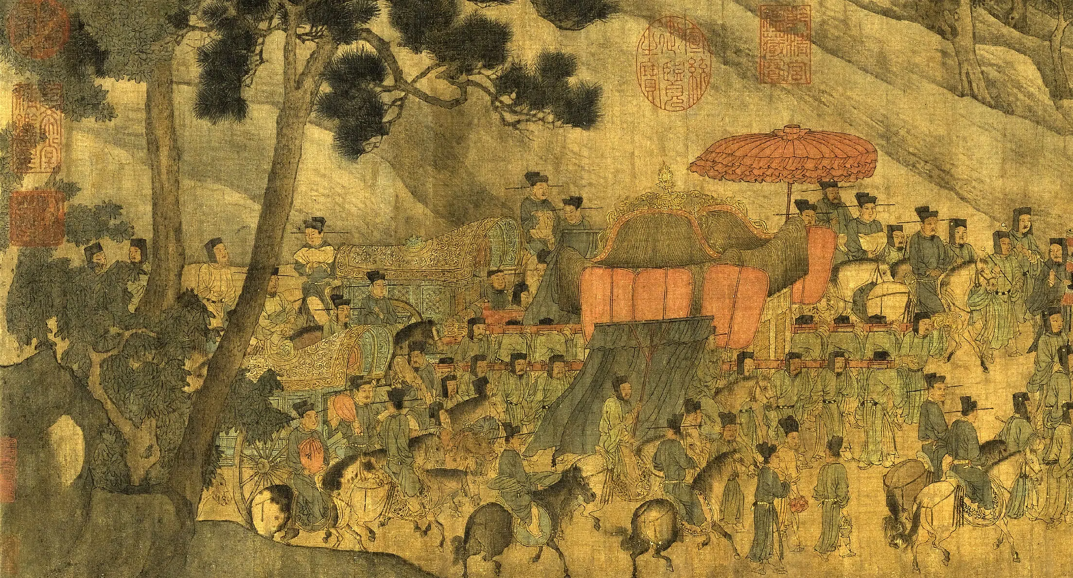 宋朝【宋人】《人物故事图卷》