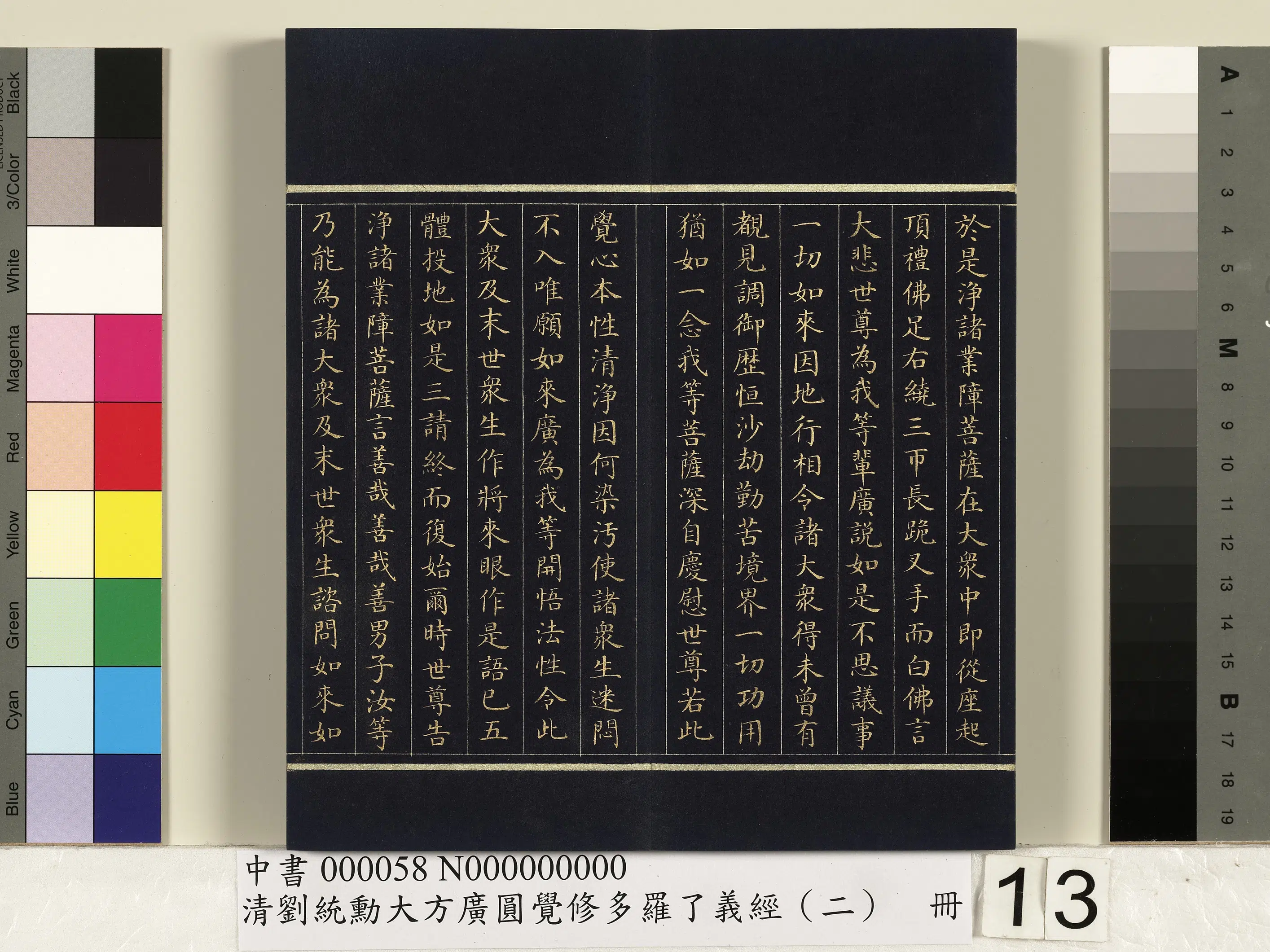 清代【刘统勋】《大方广圆觉修多罗了义经（二）册》 第5张