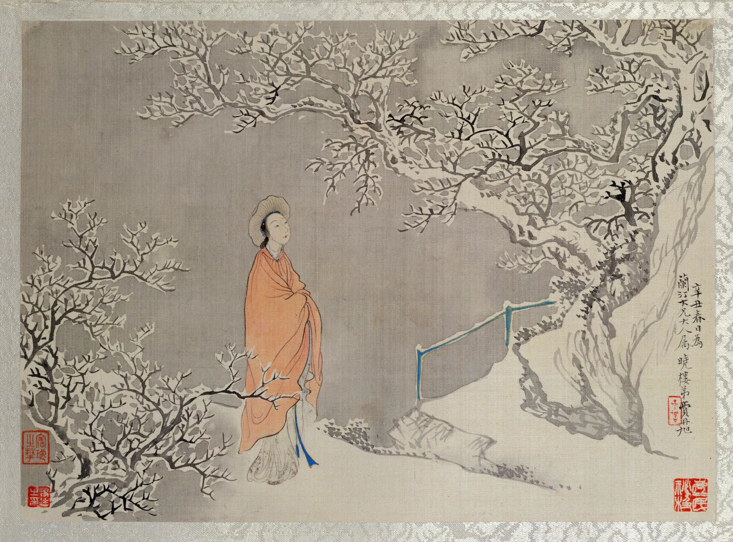 清代【费丹旭】《十二金钗图册》