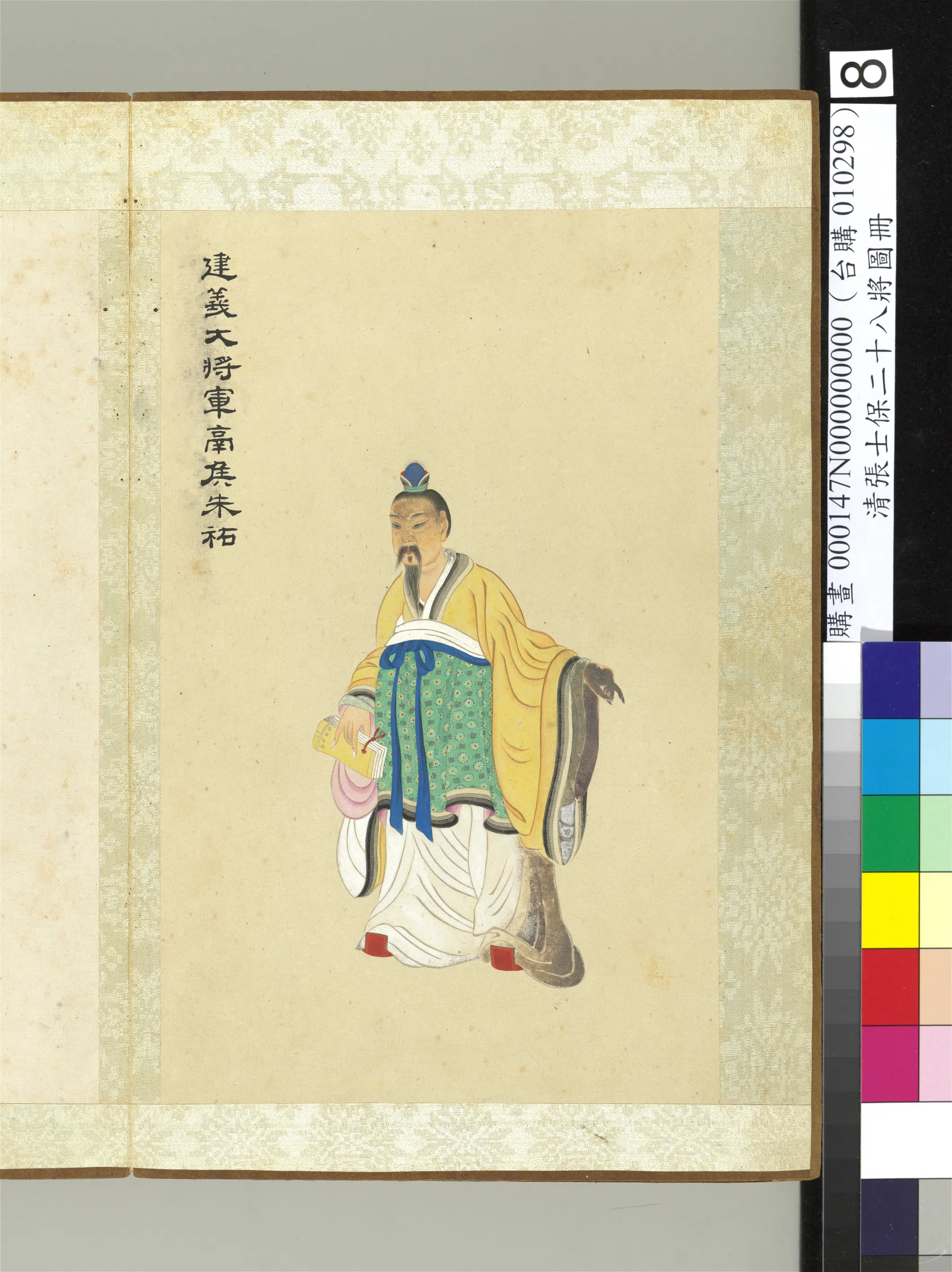 清代【张士保】《二十八将图册》 第12张