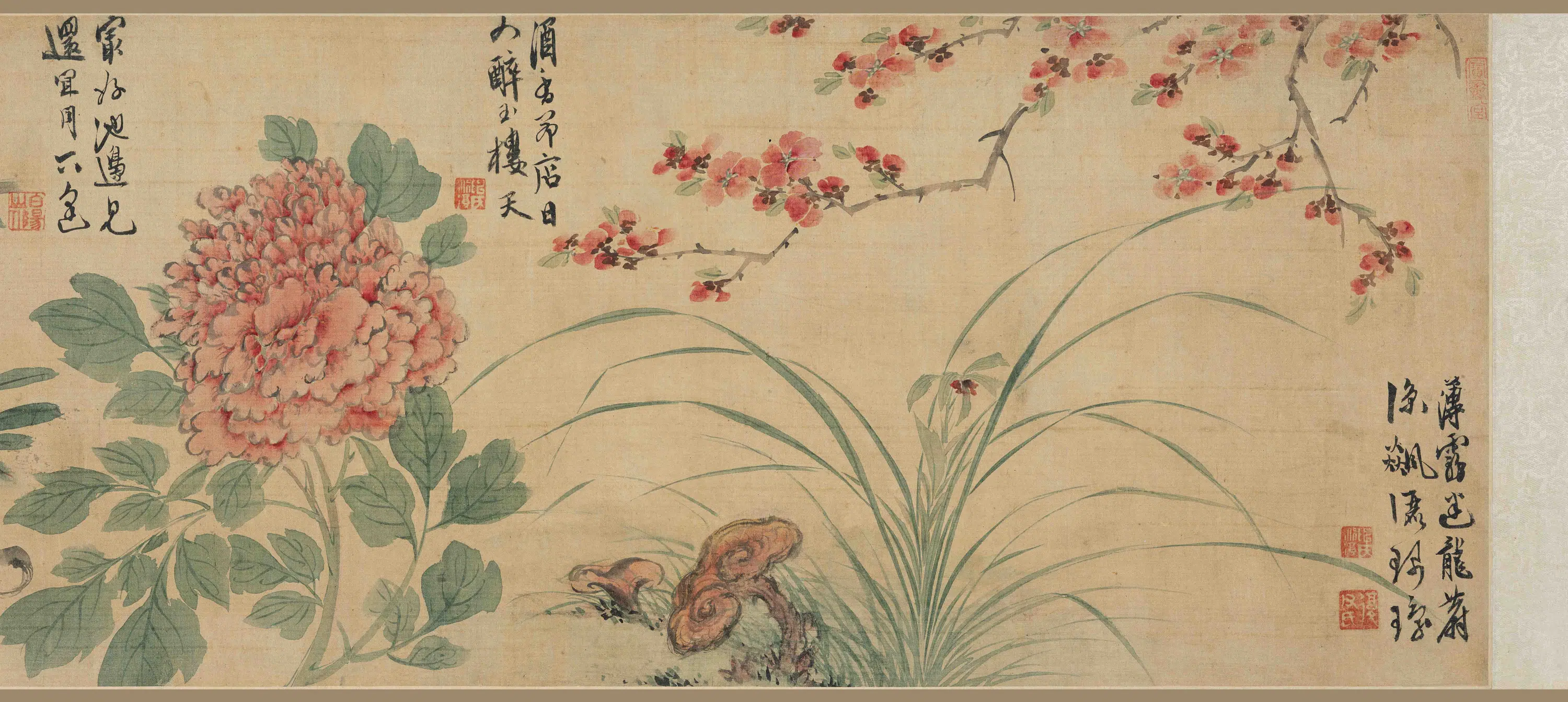 明朝【陈淳(道复)】《花卉图卷-3》 第7张 明朝【陈淳(道复)】《花卉图卷-3》 第7张