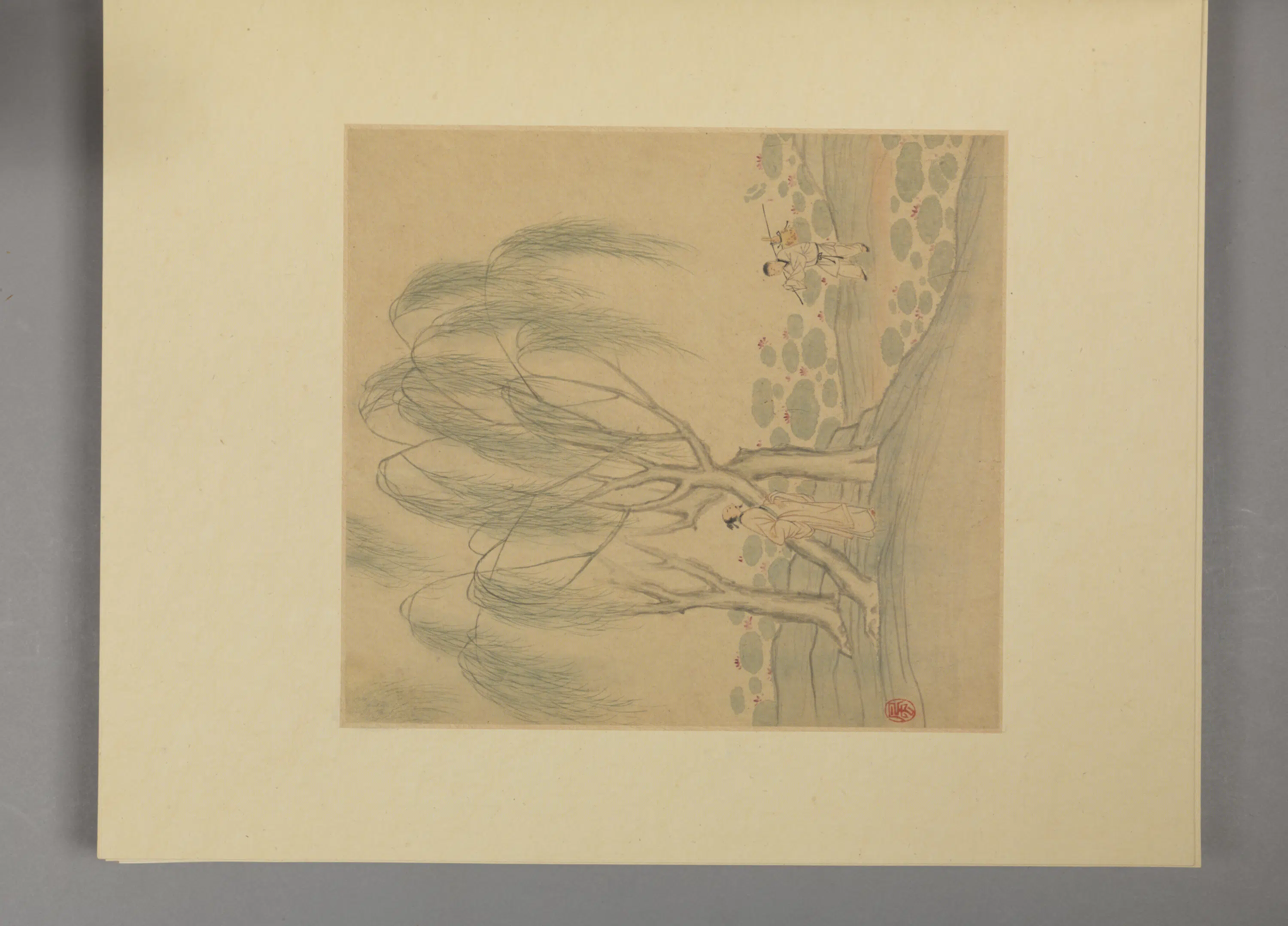 清代【张风】《山水册（7开）》 第4张