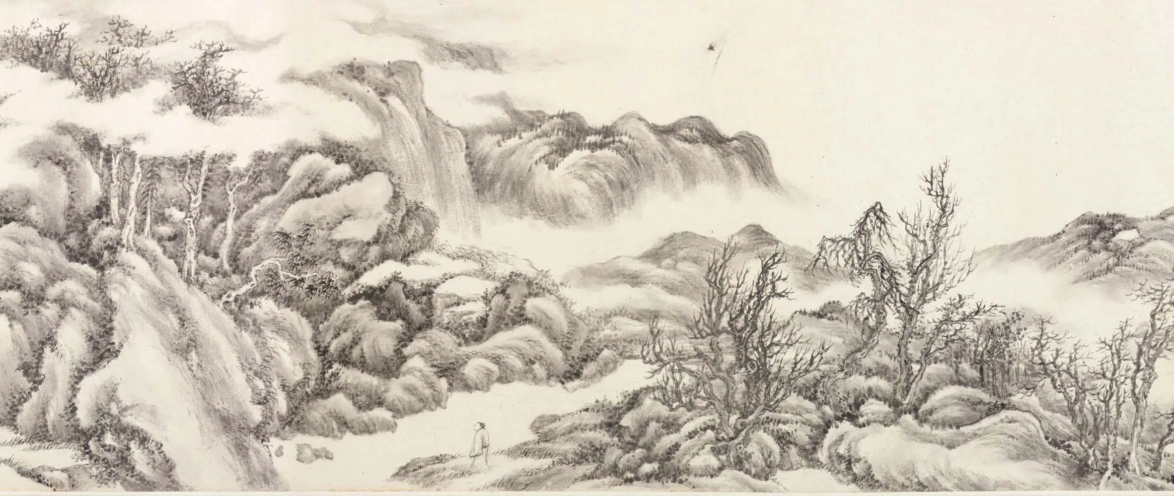 清代【顾鹤逸(顾麟士)】《风木图卷》 第7张 清代【顾鹤逸(顾麟士)】《风木图卷》 第7张