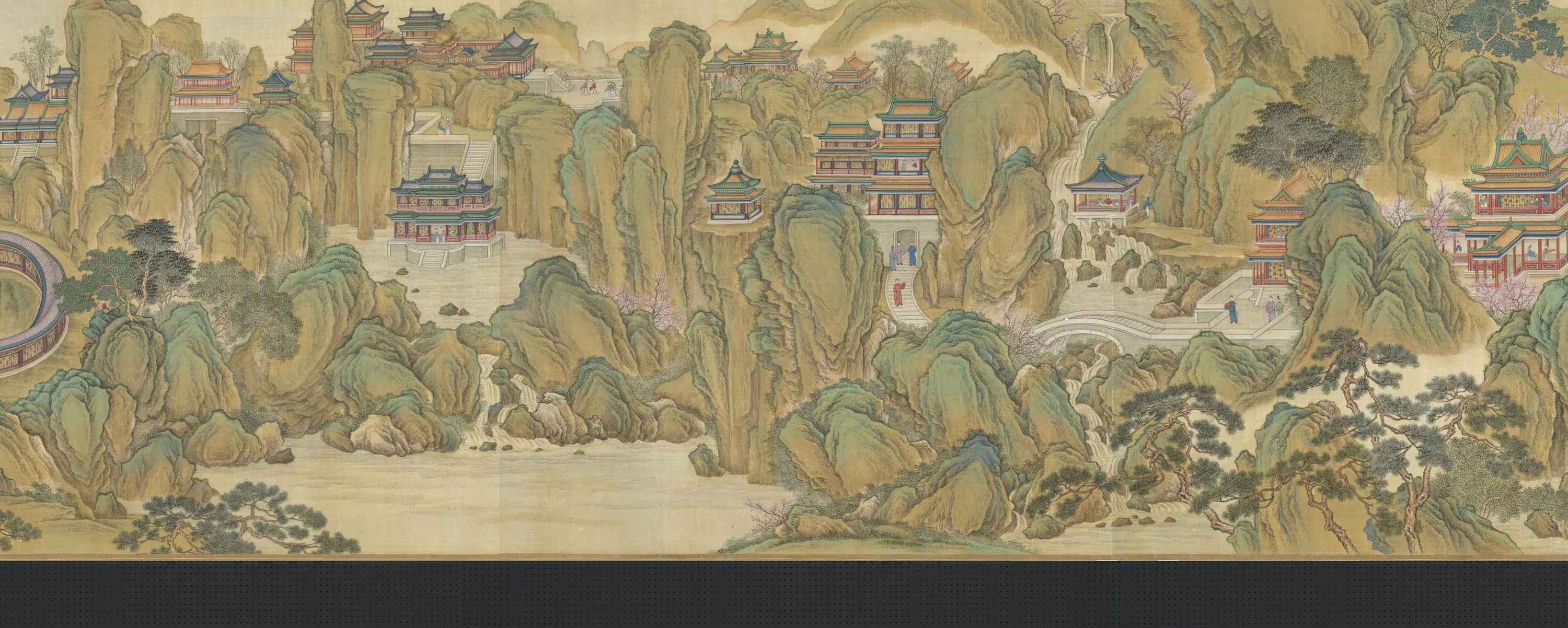 清代【周鲲】《院本汉宫春晓图》 第40张