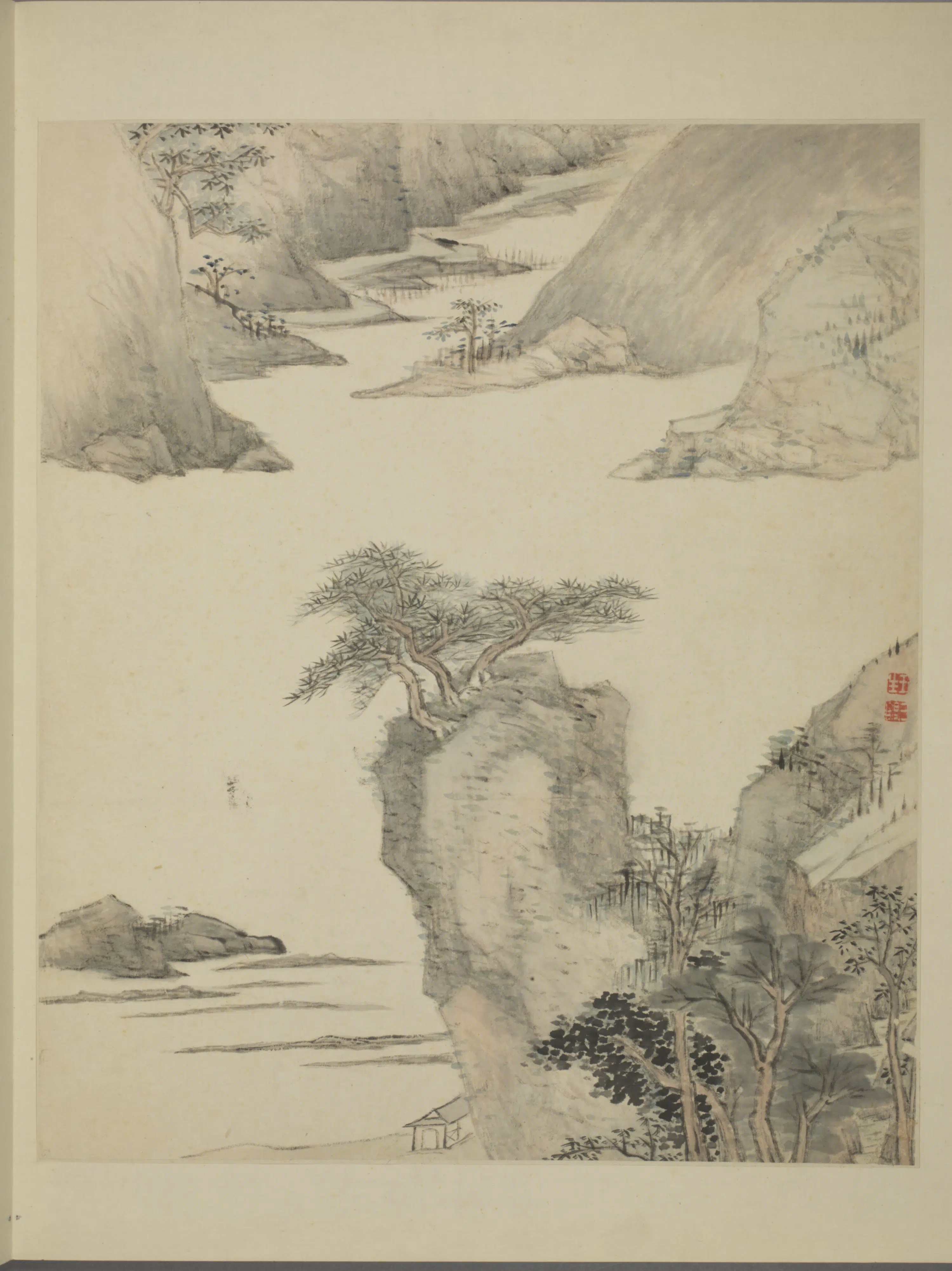 清代【王三锡】《山水册》 第2张 清代【王三锡】《山水册》 第2张