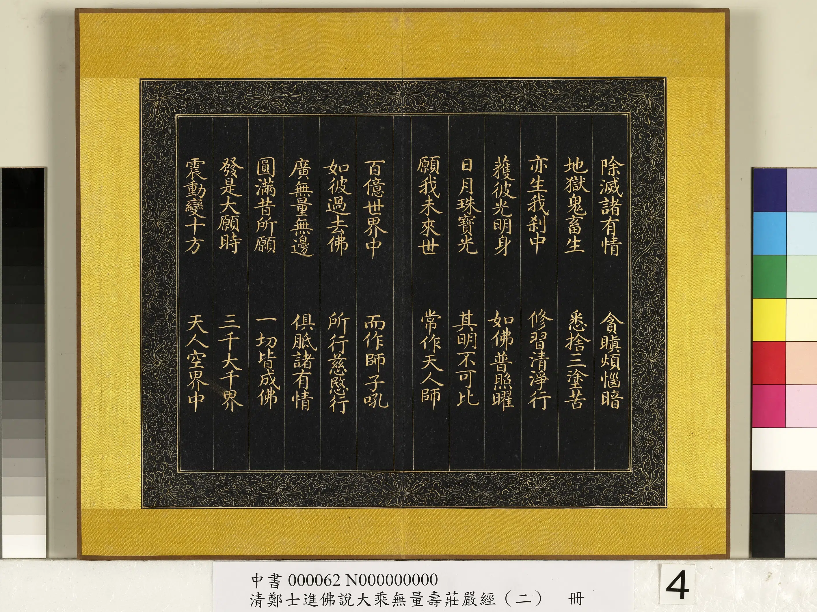 清代【郑大进】《佛说无量寿庄严经（二）册》 第14张