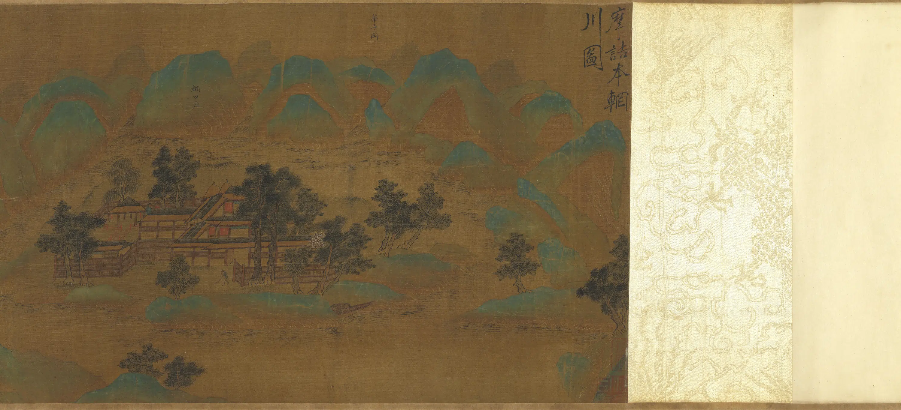 北宋【郭忠恕】《仿王摩诘辋川图卷》 第6张 北宋【郭忠恕】《仿王摩诘辋川图卷》 第6张