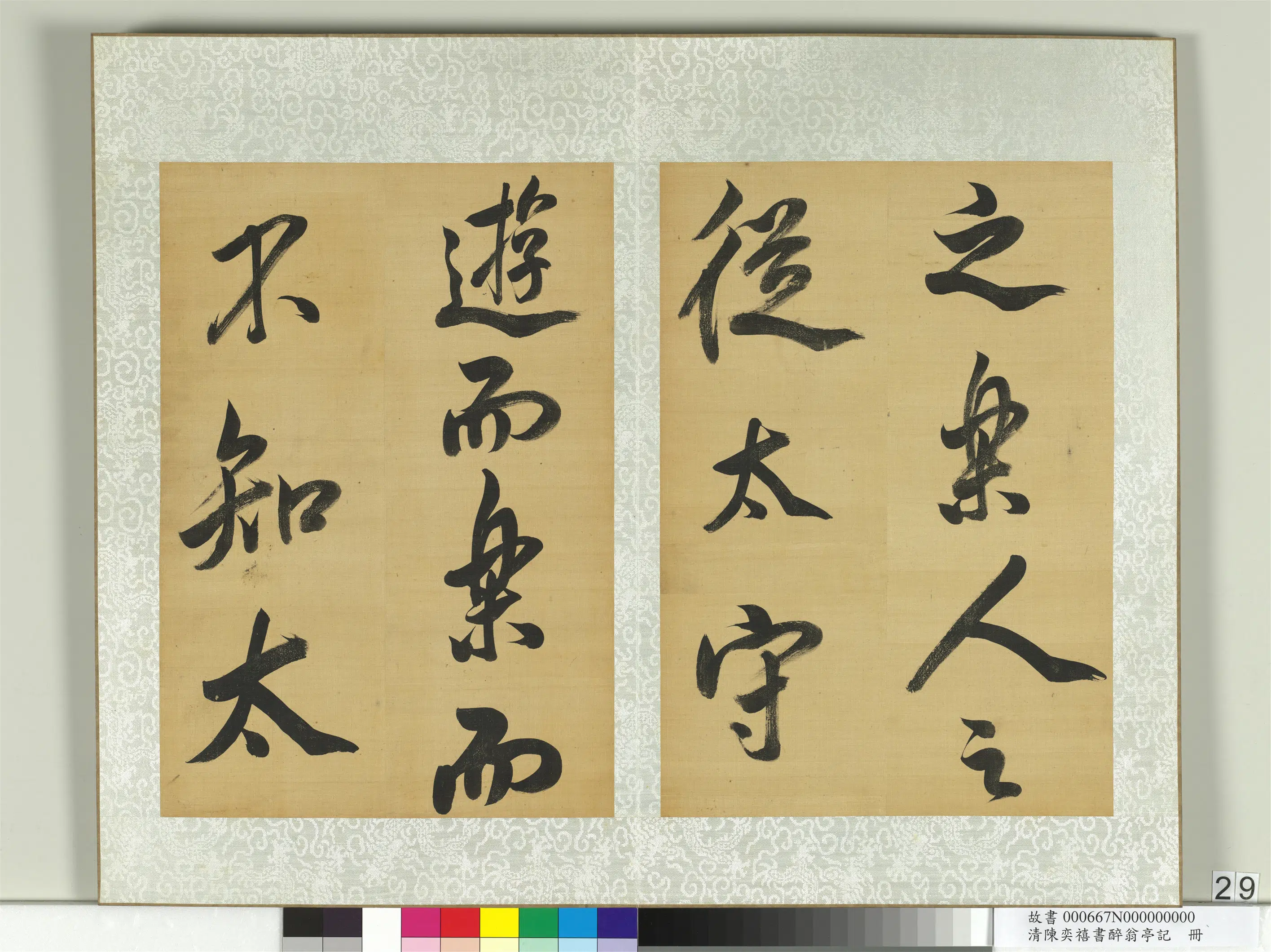 清代【陈奕禧】《醉翁亭记册》 第22张