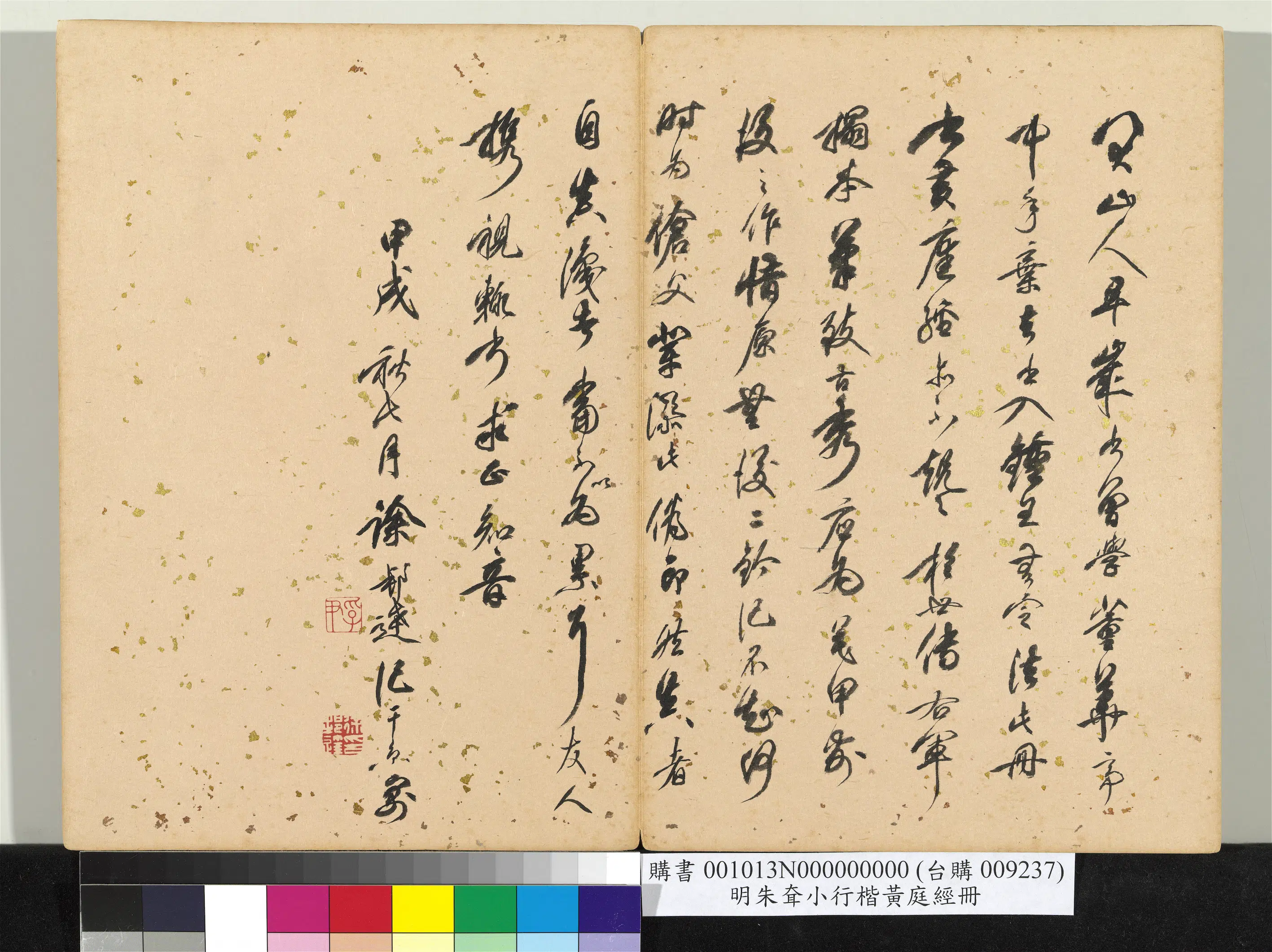 清代【朱耷】《小行楷黄庭经册》