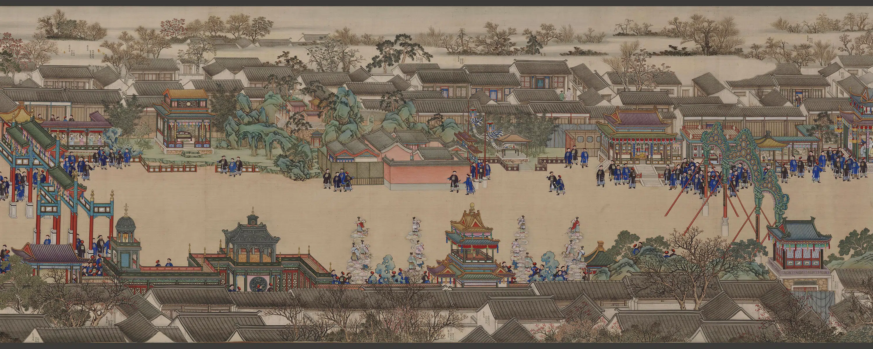 清代【张廷彦】《崇庆皇太后万寿庆典图》 第12张 清代【张廷彦】《崇庆皇太后万寿庆典图》 第12张