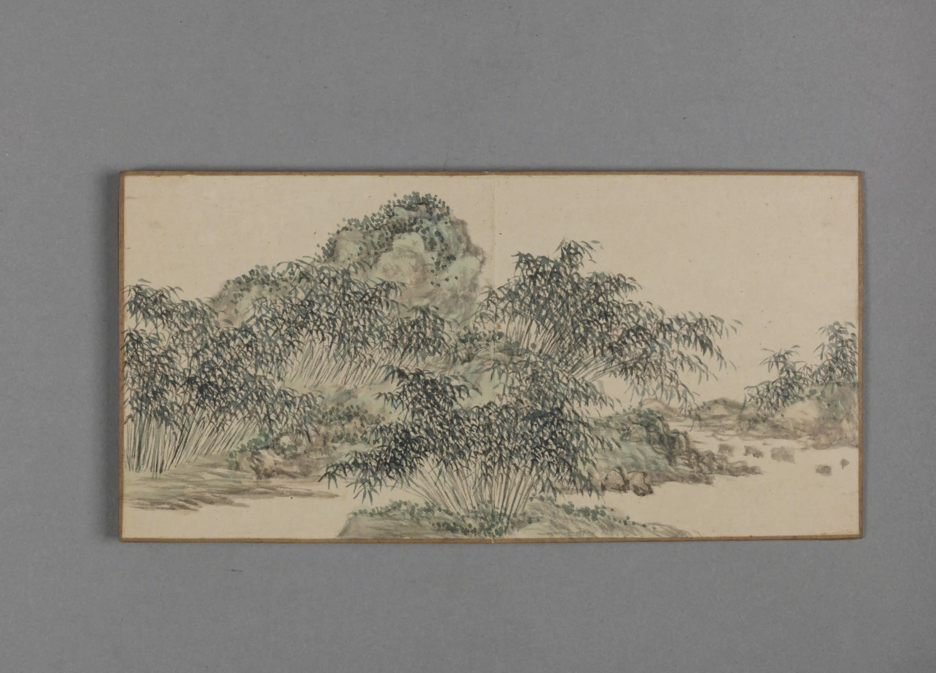 清代【董邦达】《山水册-2（12开）》 第8张