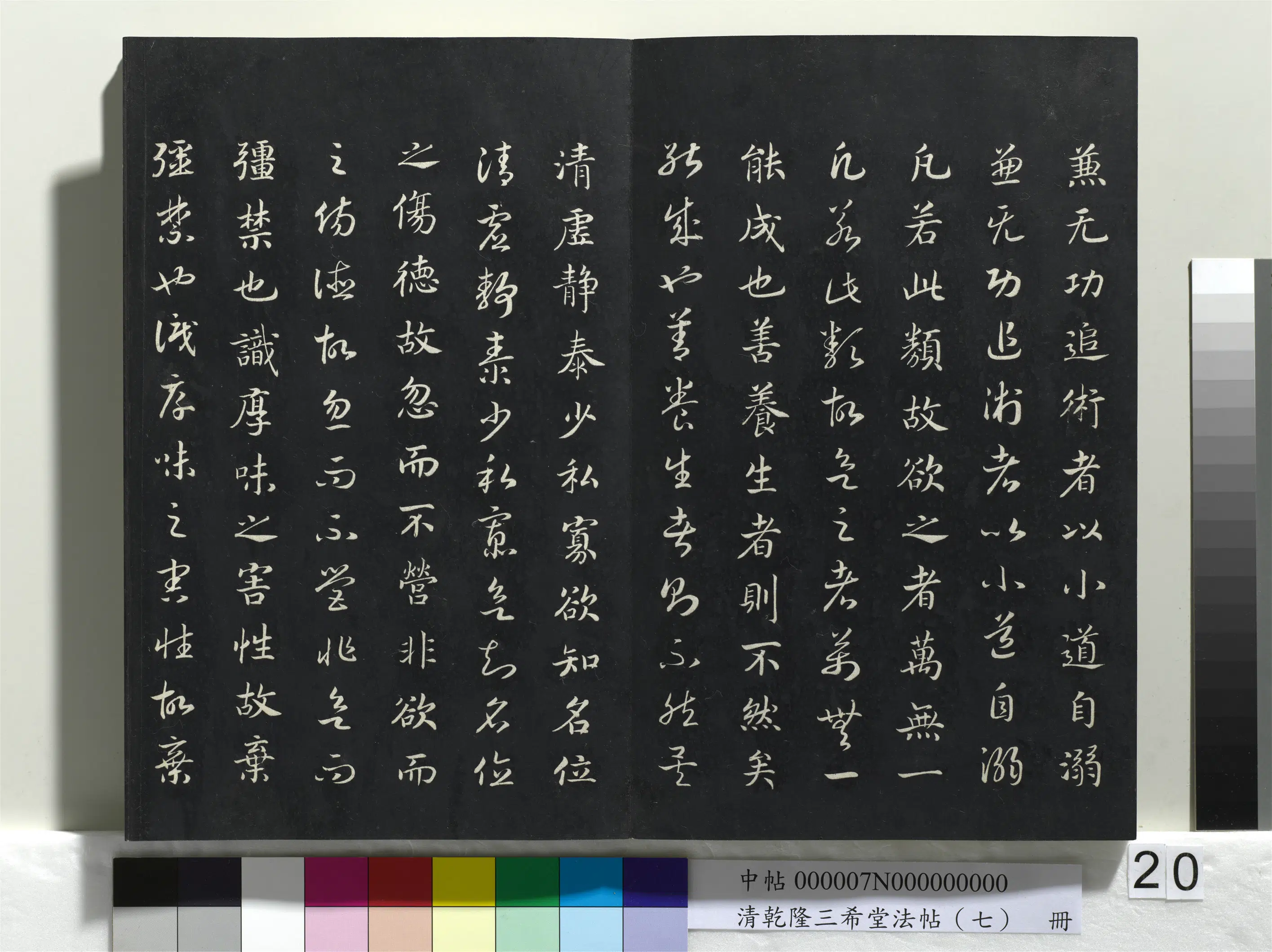 清代【爱新觉罗弘历-乾隆-清高宗】《乾隆三希堂法帖（七）册》 第13张