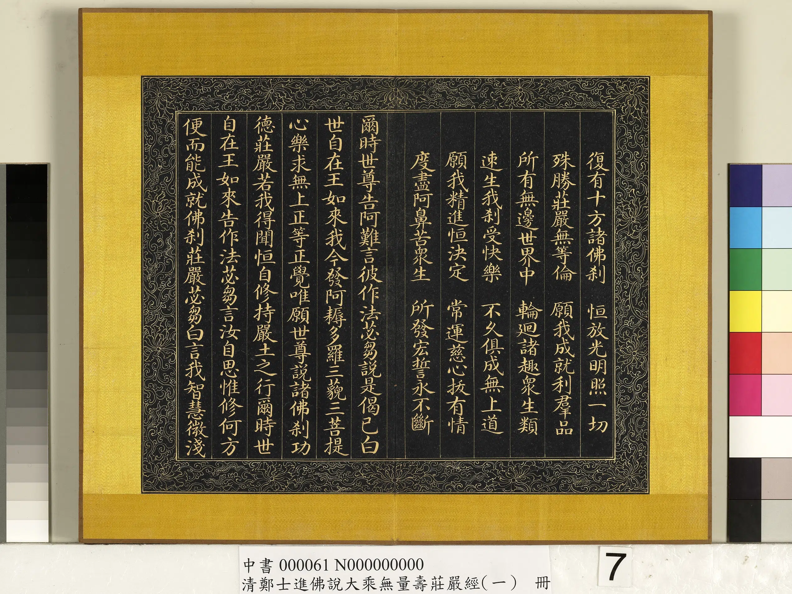 清代【郑大进】《佛说无量寿庄严经(一)册》 第16张 清代【郑大进】《佛说无量寿庄严经(一)册》 第16张