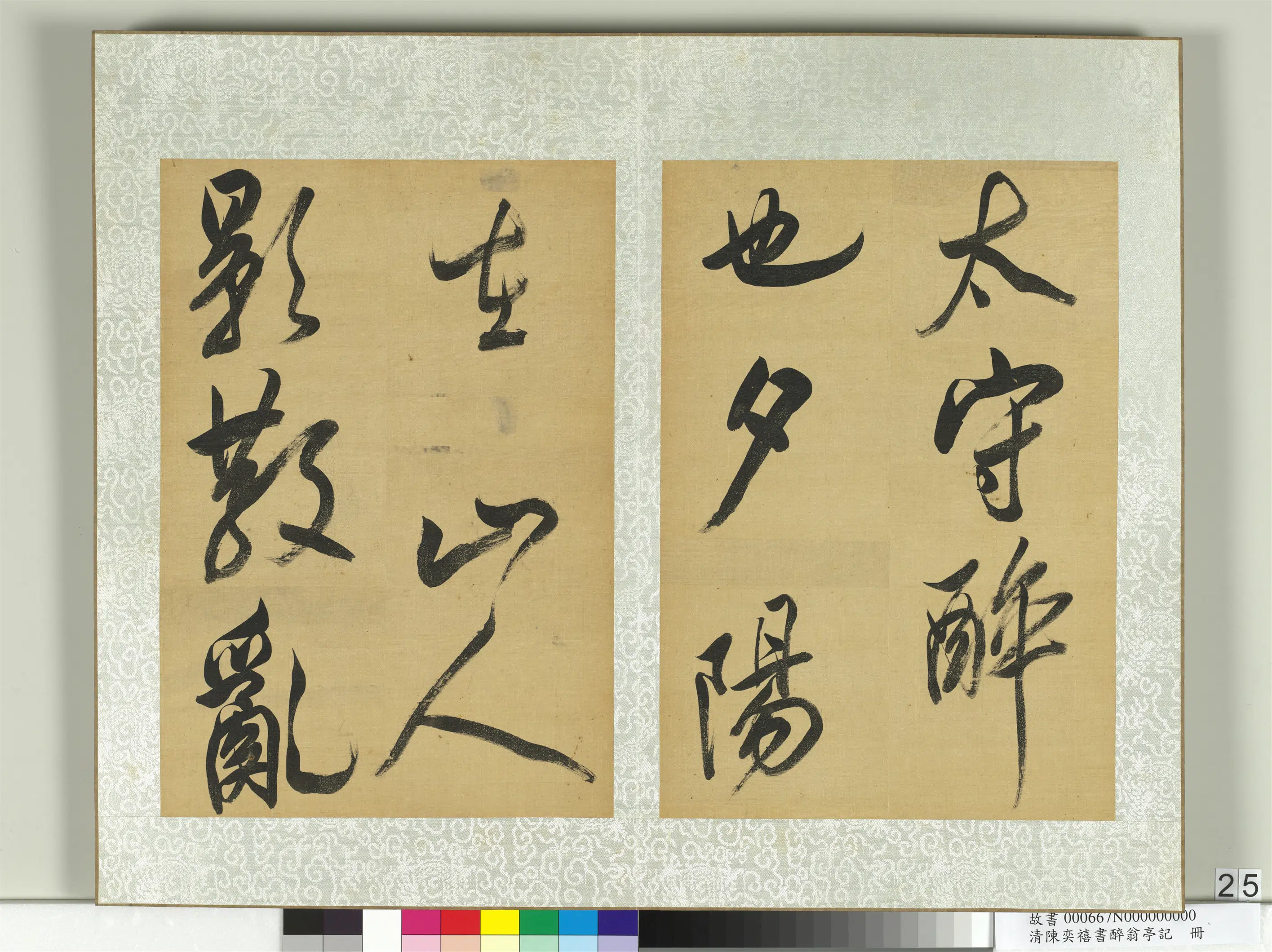 清代【陈奕禧】《醉翁亭记册》 第18张