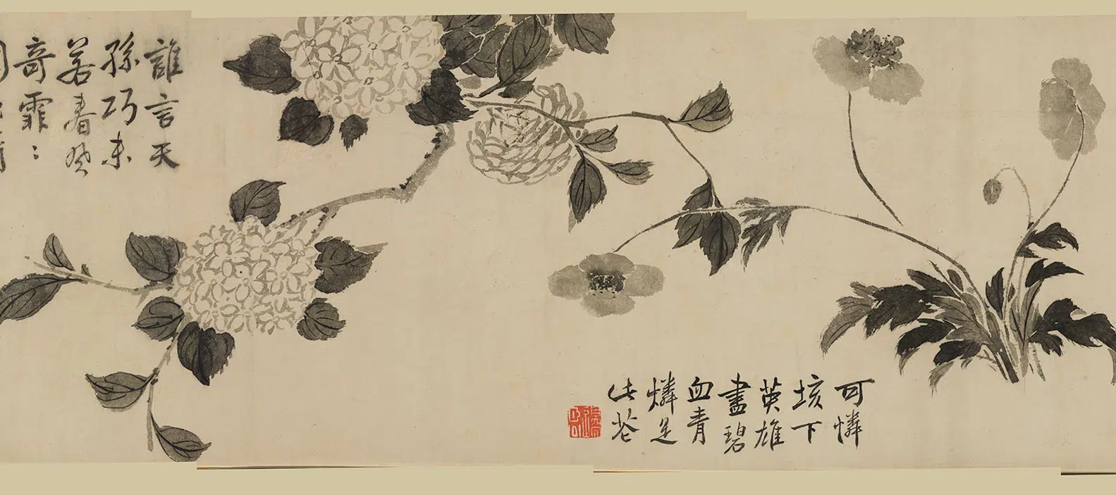 清代【边寿民】《花卉图卷》 第5张