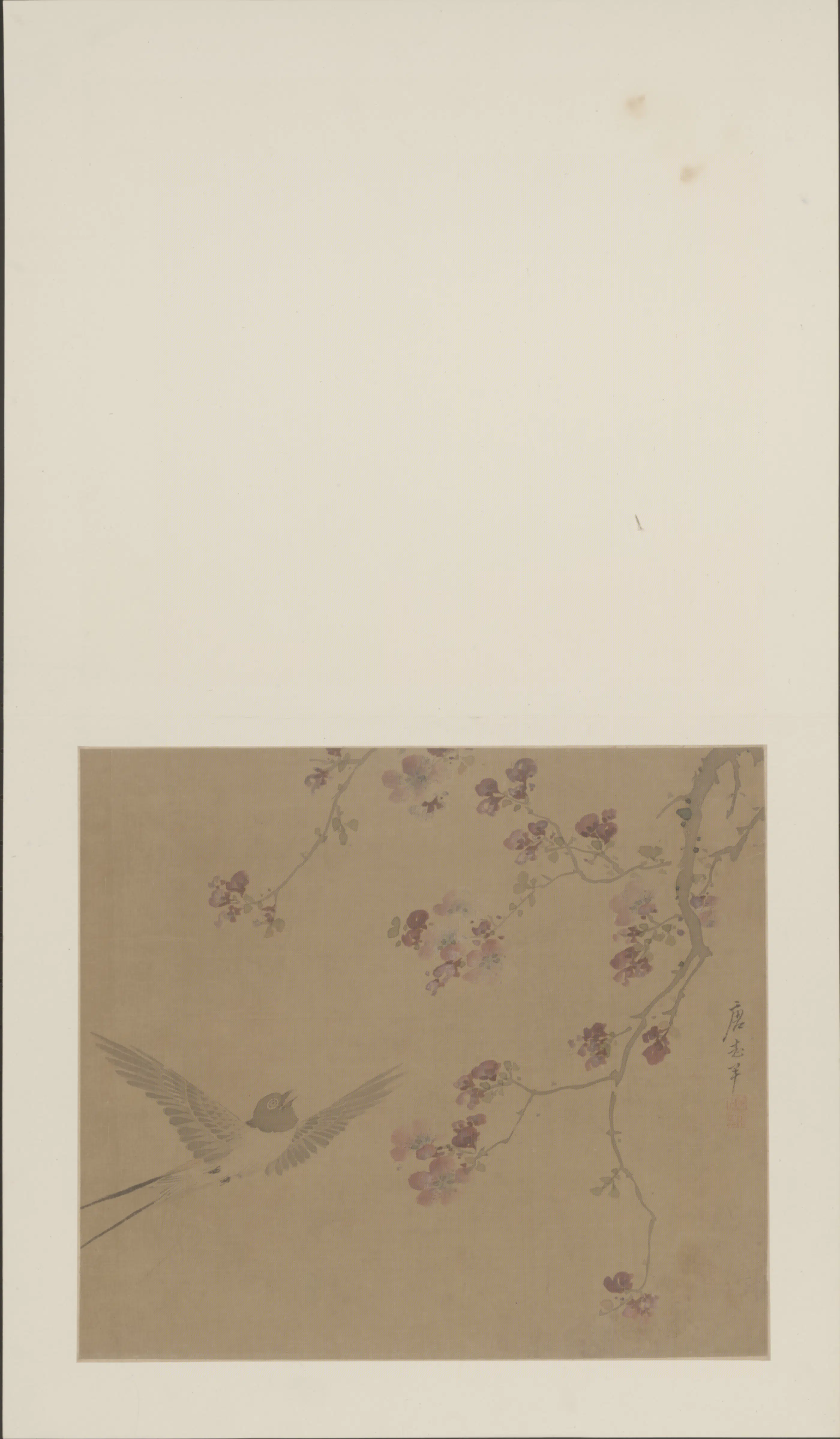 明朝【唐志尹】《花鸟册-2》 第1张